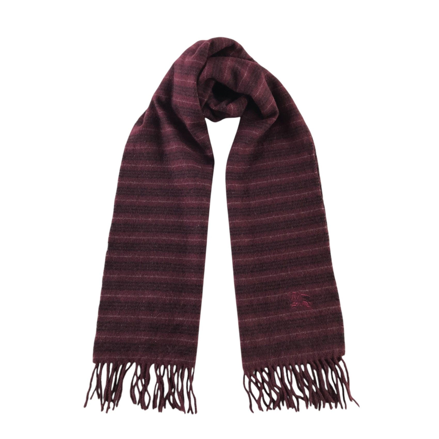 Burberry × Vintage Burberry Scarf / Muffler / Neckwear - WW1962 Size ONE SIZE - 1 Thumbnail