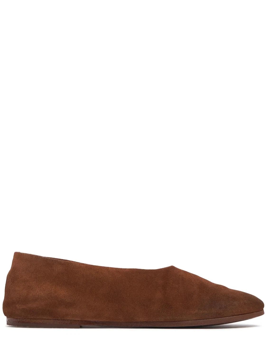 Marsell MARSELL Coltellaccio Basalt Suede Flats New Auth. Size US 6 / IT 36 - 1 Thumbnail