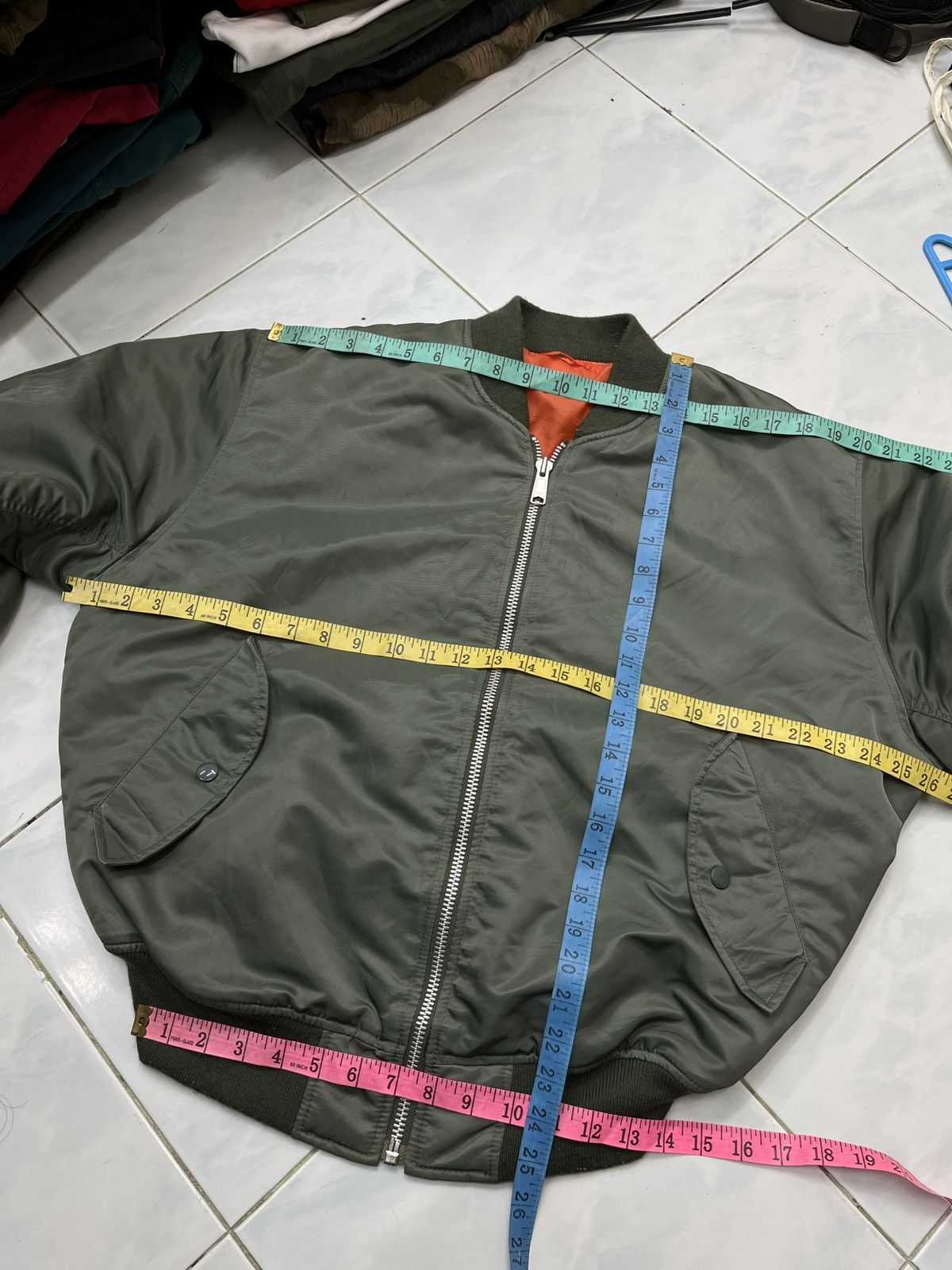 Uniqlo × Vintage 🔥🔥🔥STEALS VTG UNIQLO MILITARY BOMBER JACKET Size US M / EU 48-50 / 2 - 10 Thumbnail