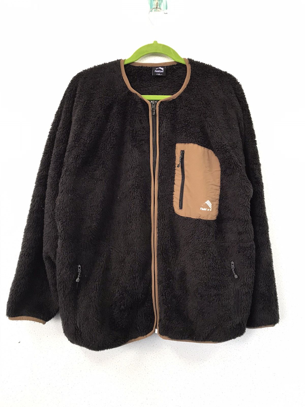 image of Outdoor Life x Winter Session Field Core Fleece Jakcet in Black, Men's (Size Large)