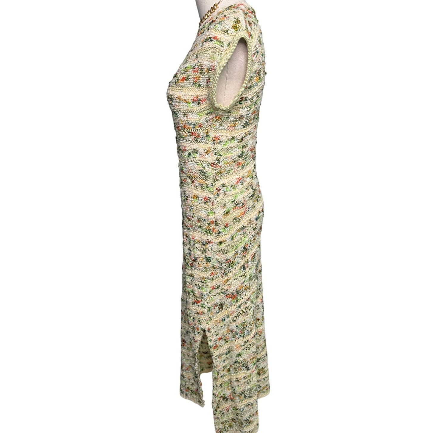 Ulla Johnson Ulla Johnson Dune Dress Confetti knit midi yellow size M Size M / US 6-8 / IT 42-44 - 10 Thumbnail