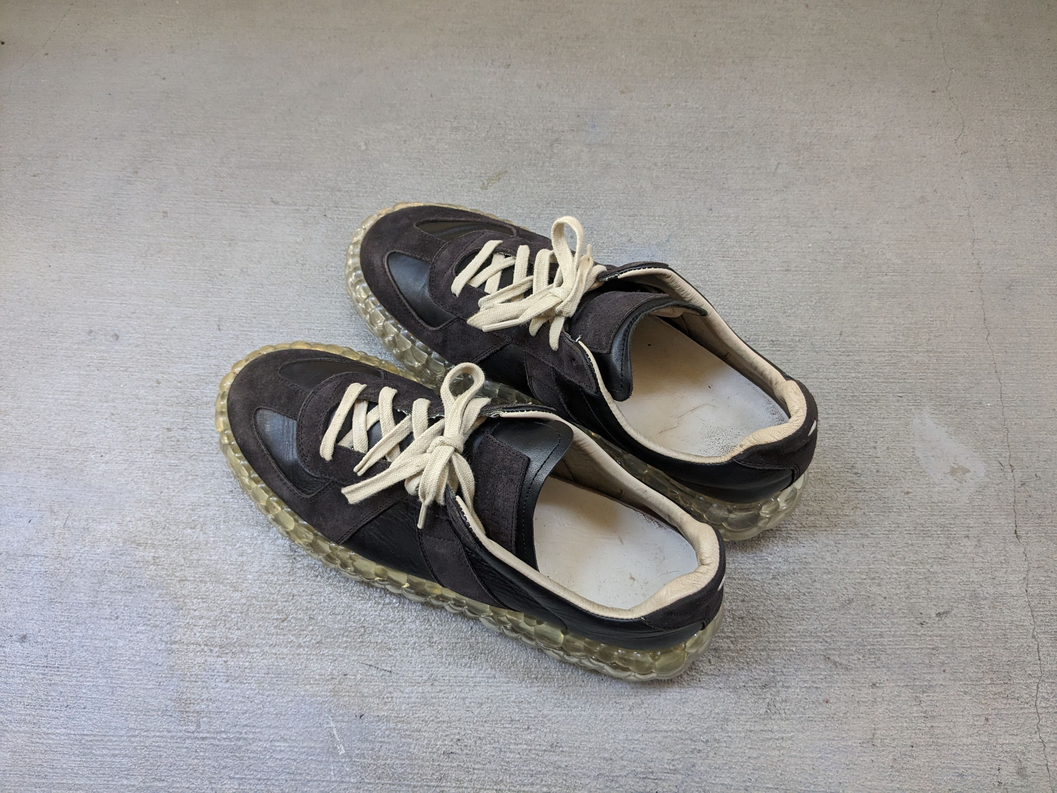 Maison Margiela Maison Margiela GAT Replica Superbounce Black Gray 11 44 Size US 11 / EU 44 - 13 Thumbnail