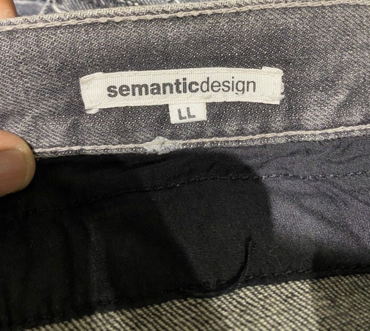 14th Addiction SICK PUNK🔥SEMANTIC STUDDED Flare distressed Size US 35 - 9 Thumbnail