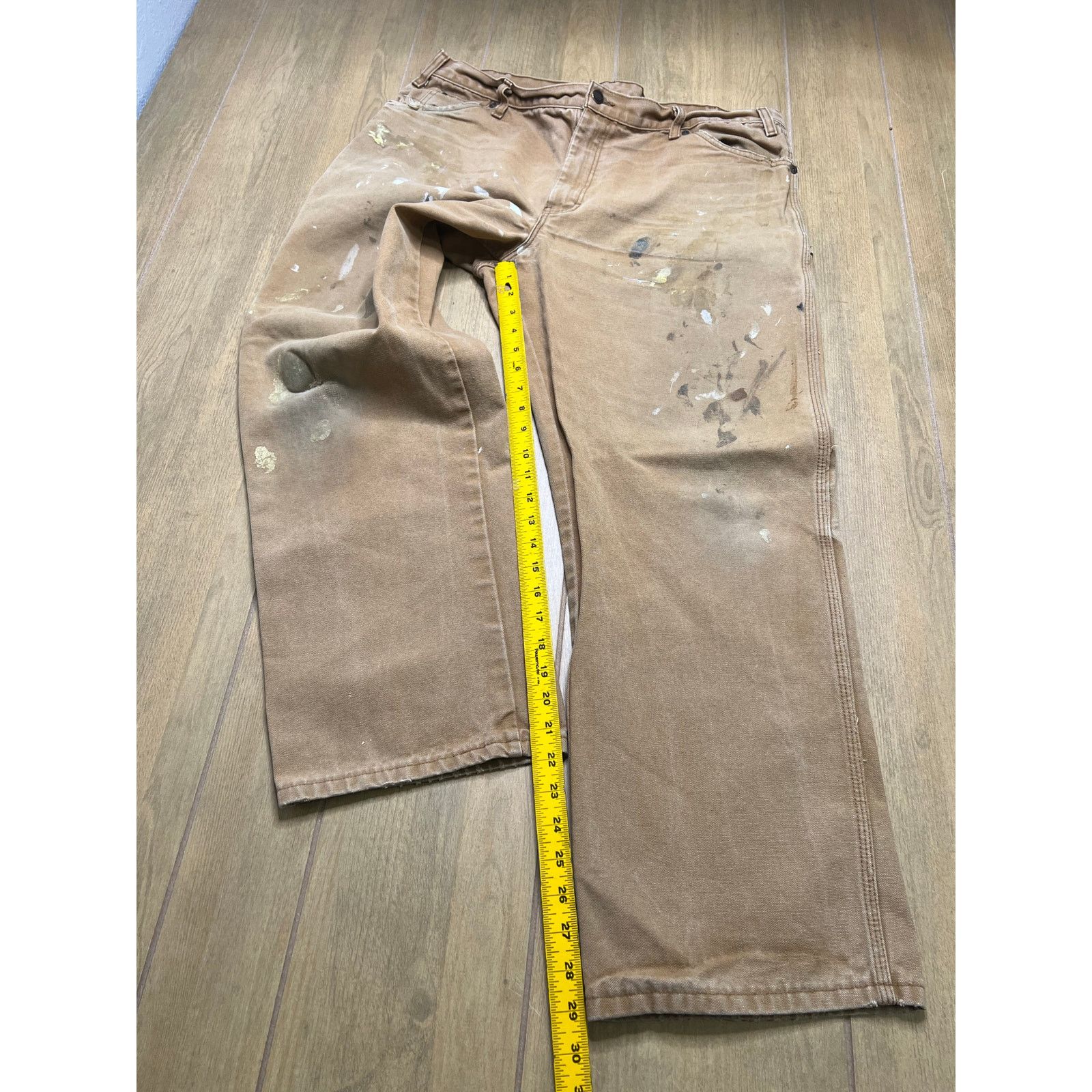 Dickies Vintage Dickies work pants 38x30 paint splatter distressed Size US 38 / EU 54 - 8 Thumbnail