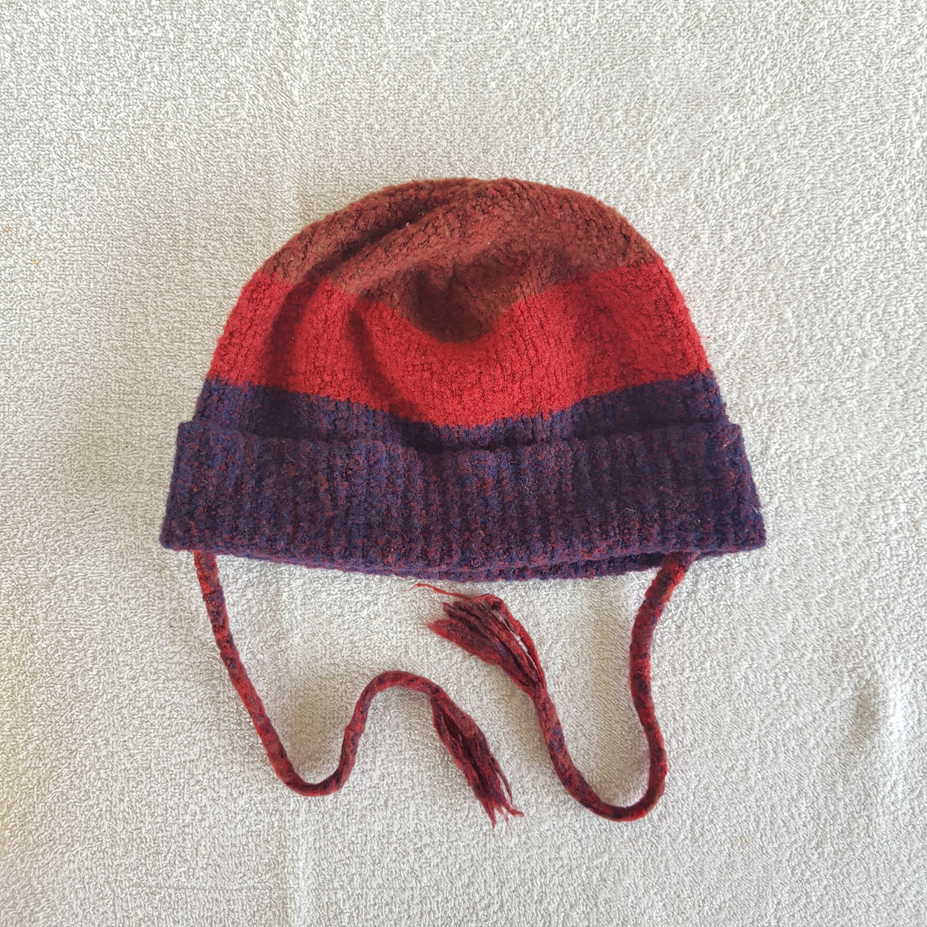 Japanese Brand Vintage Marylia Beanie Ribbed Knit Snow Caps Hats. Size ONE SIZE - 5 Thumbnail