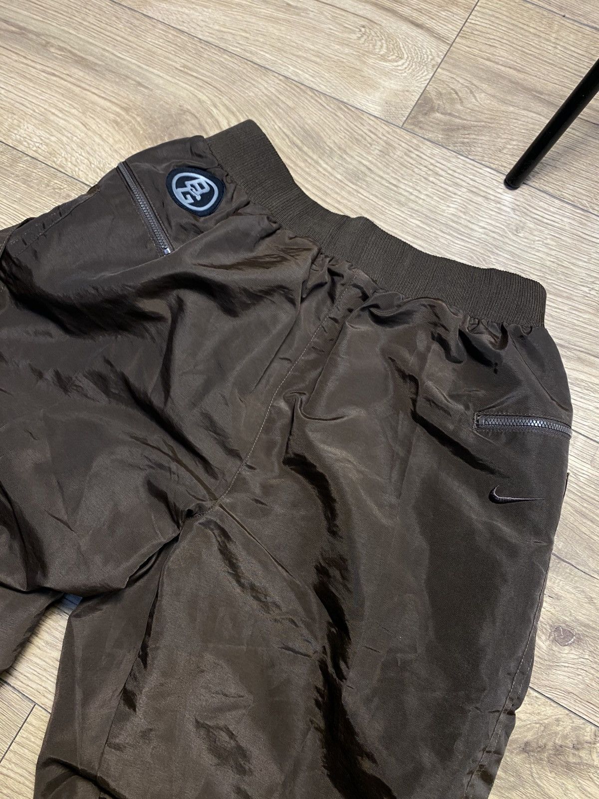 Nike Vintage Nike King Of The Court Tear Away Snap Pants Brown Size 32" / US 10 / IT 46 - 3 Thumbnail