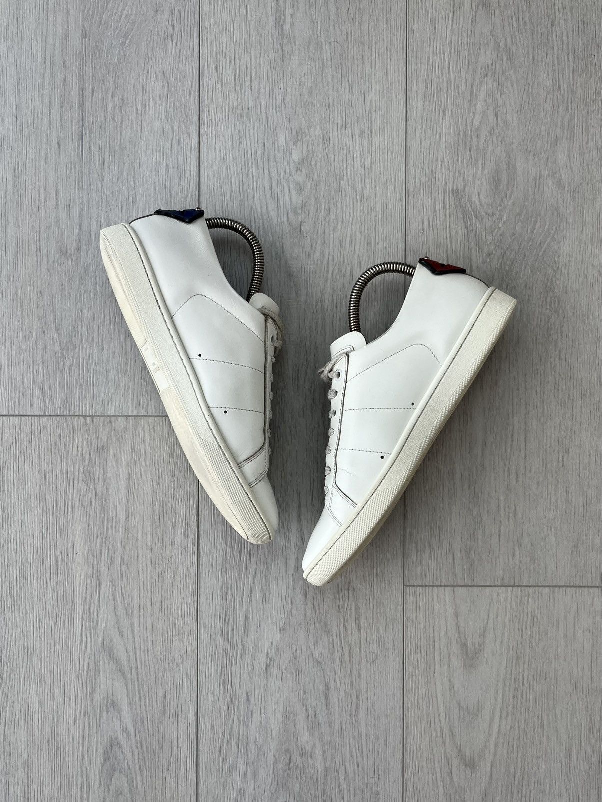 Saint Laurent Paris Saint Laurent SL/01 Signature Court Classic Lips Sneakers Size US 8 / IT 38 - 2 Thumbnail