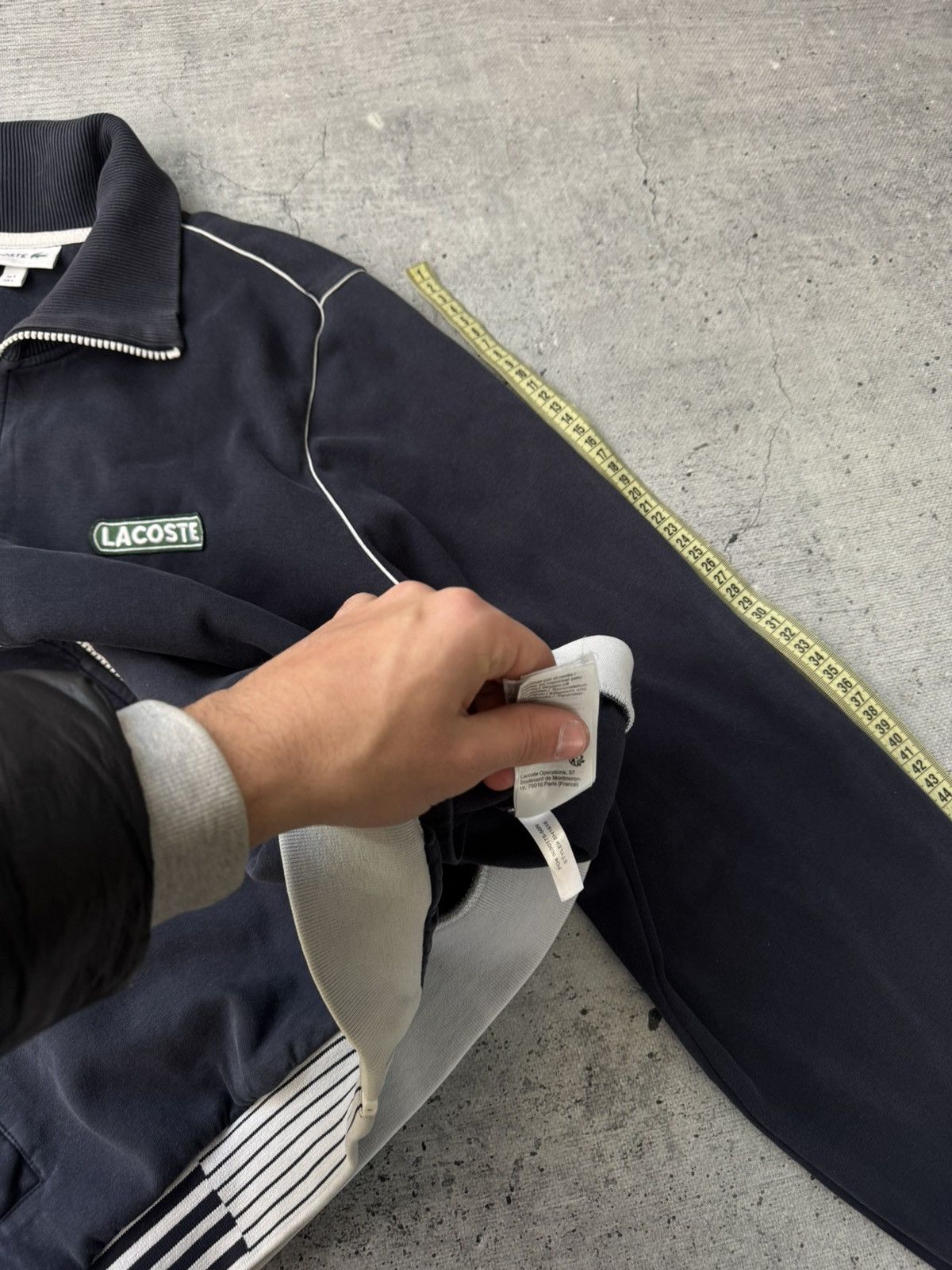 Lacoste 🐊 RARE Vintage Lacoste Zip Active Olimpian Sweatshirt Y2K Size US L / EU 52-54 / 3 - 10 Thumbnail