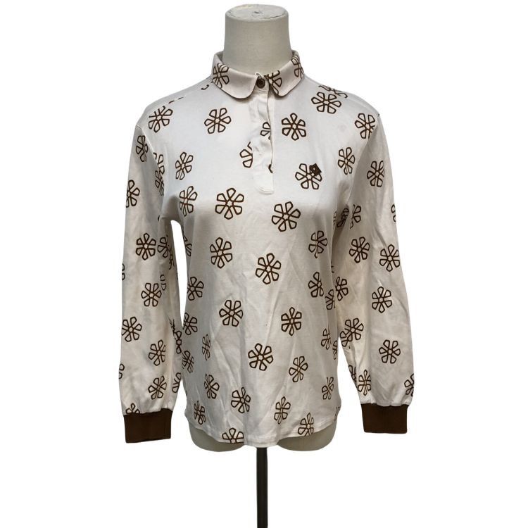 Dior Christian Dior Floral Print Polo Shirt L Size L / US 10 / IT 46 - 1 Thumbnail
