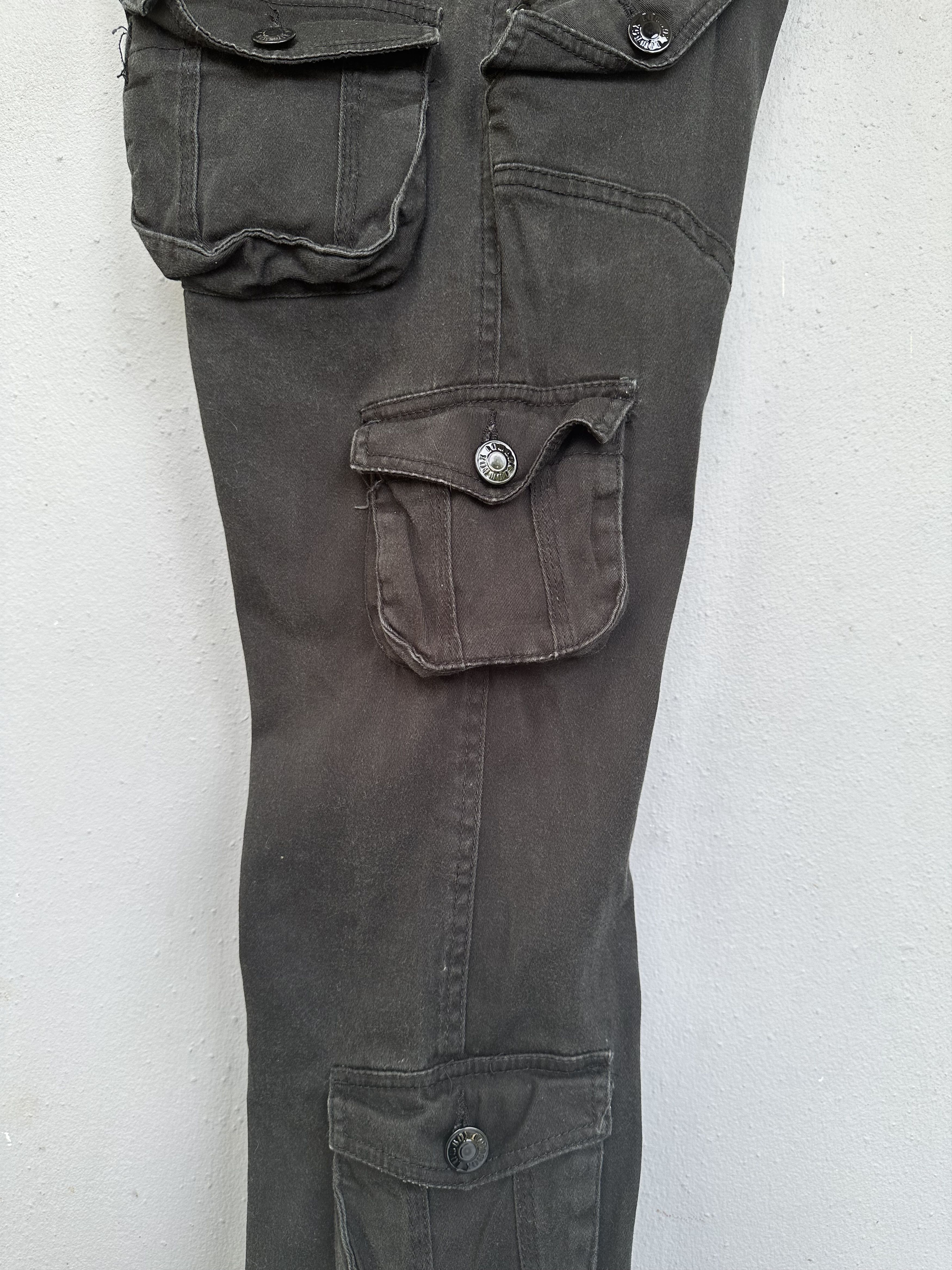 LOWBOX JapaneseBrand LOWBOX Bondage Parachute Cargo Trouser Pant Size US 32 / EU 48 - 13 Thumbnail