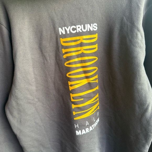Adidas NWT ADIDAS x NYC RUNS BROOKLYN HALF MARATHON BLACK HOODIES S Size US L / EU 52-54 / 3 - 7 Thumbnail