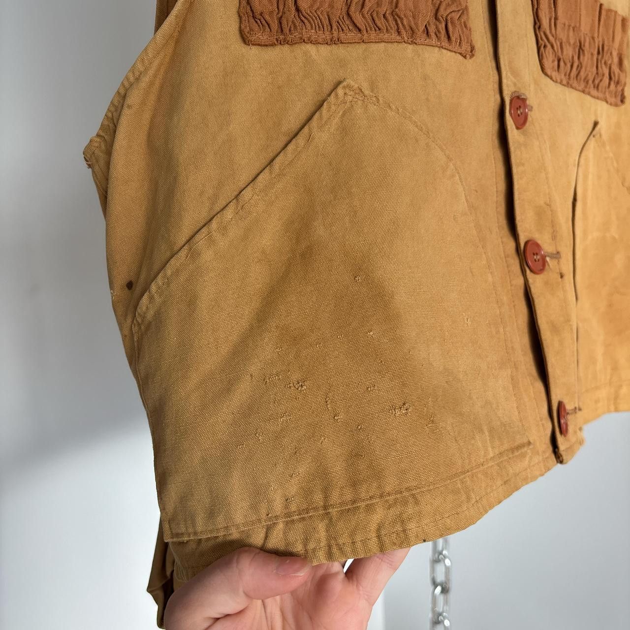 Other 50s True Vintage Storm Pruf Canvas Vest Hunting Size S/M Size US S / EU 44-46 / 1 - 5 Thumbnail