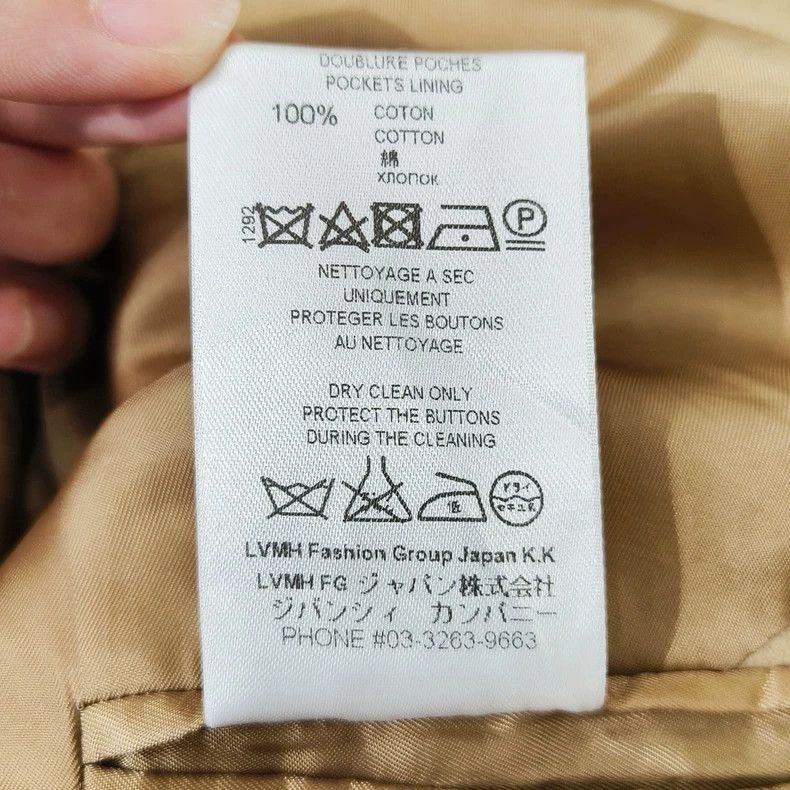 Givenchy Givenchy Sise48 Camel Color Patchwork Coat Size US M / EU 48-50 / 2 - 8 Thumbnail