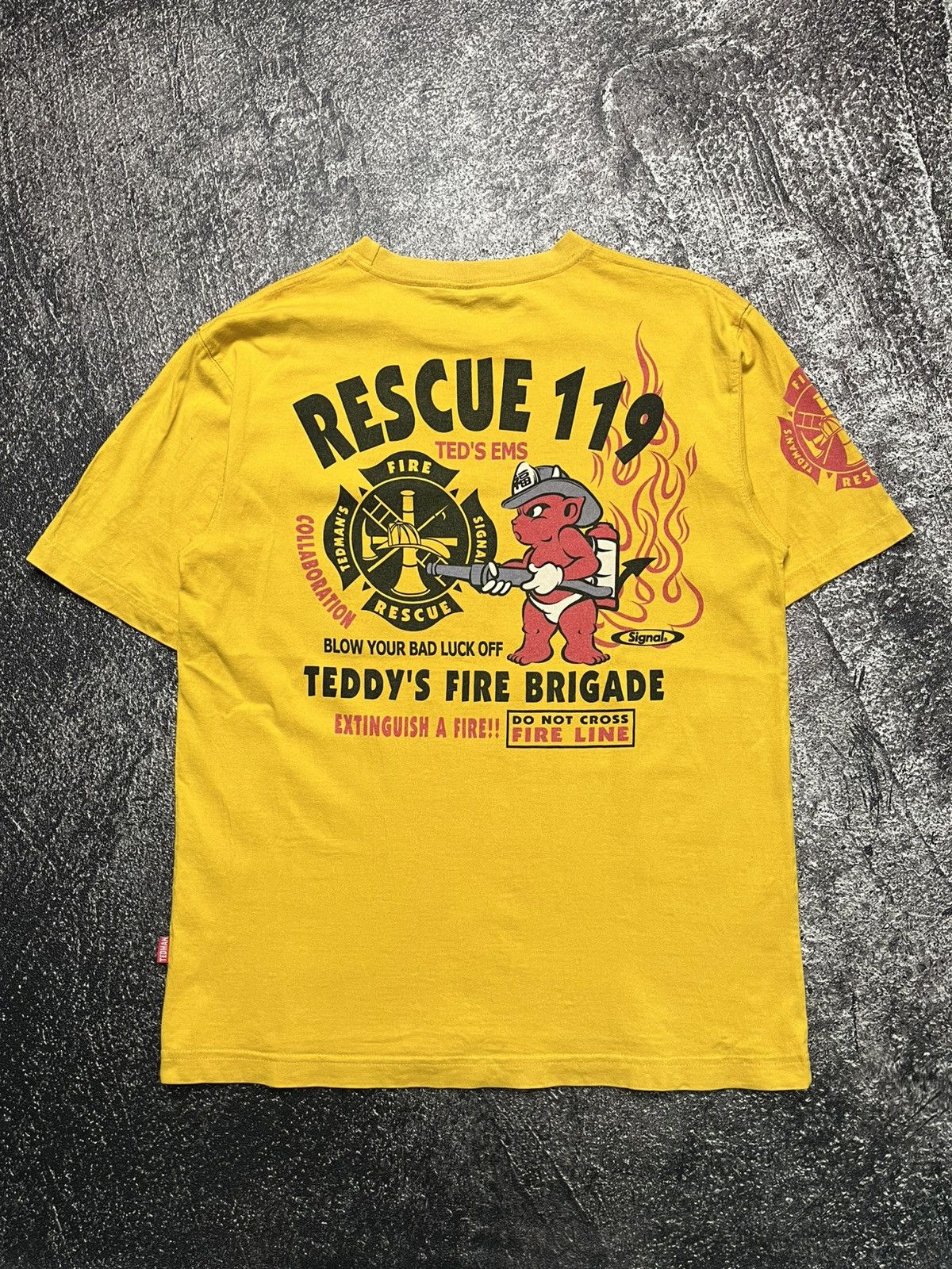 Tedman Tedman’S & Signal Devil Yellow T-Shirts Size US M / EU 48-50 / 2 - 1 Thumbnail