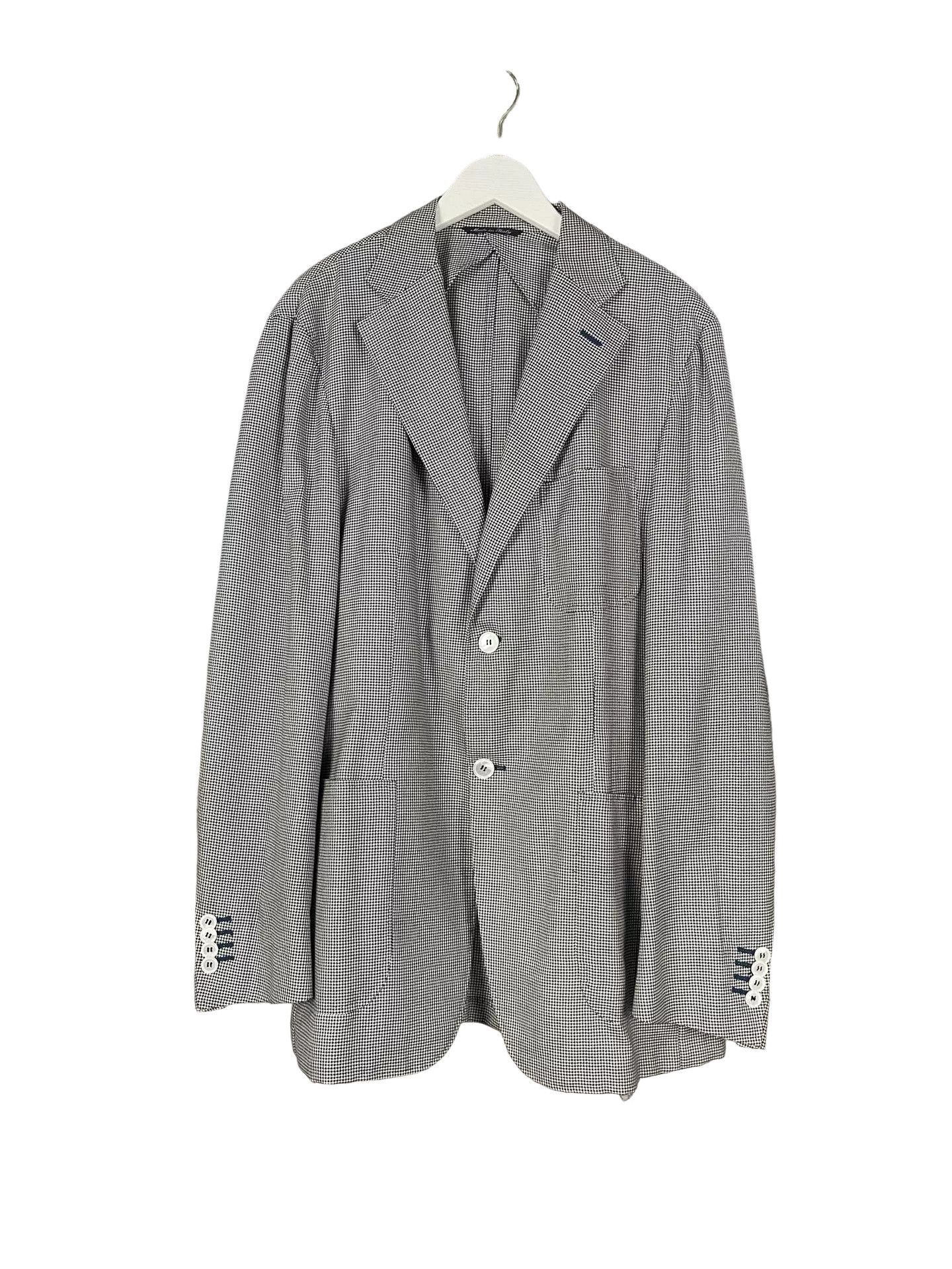 Canali Canali Cashmere Houndstooth Blazer 42R Size 42R - 1 Thumbnail