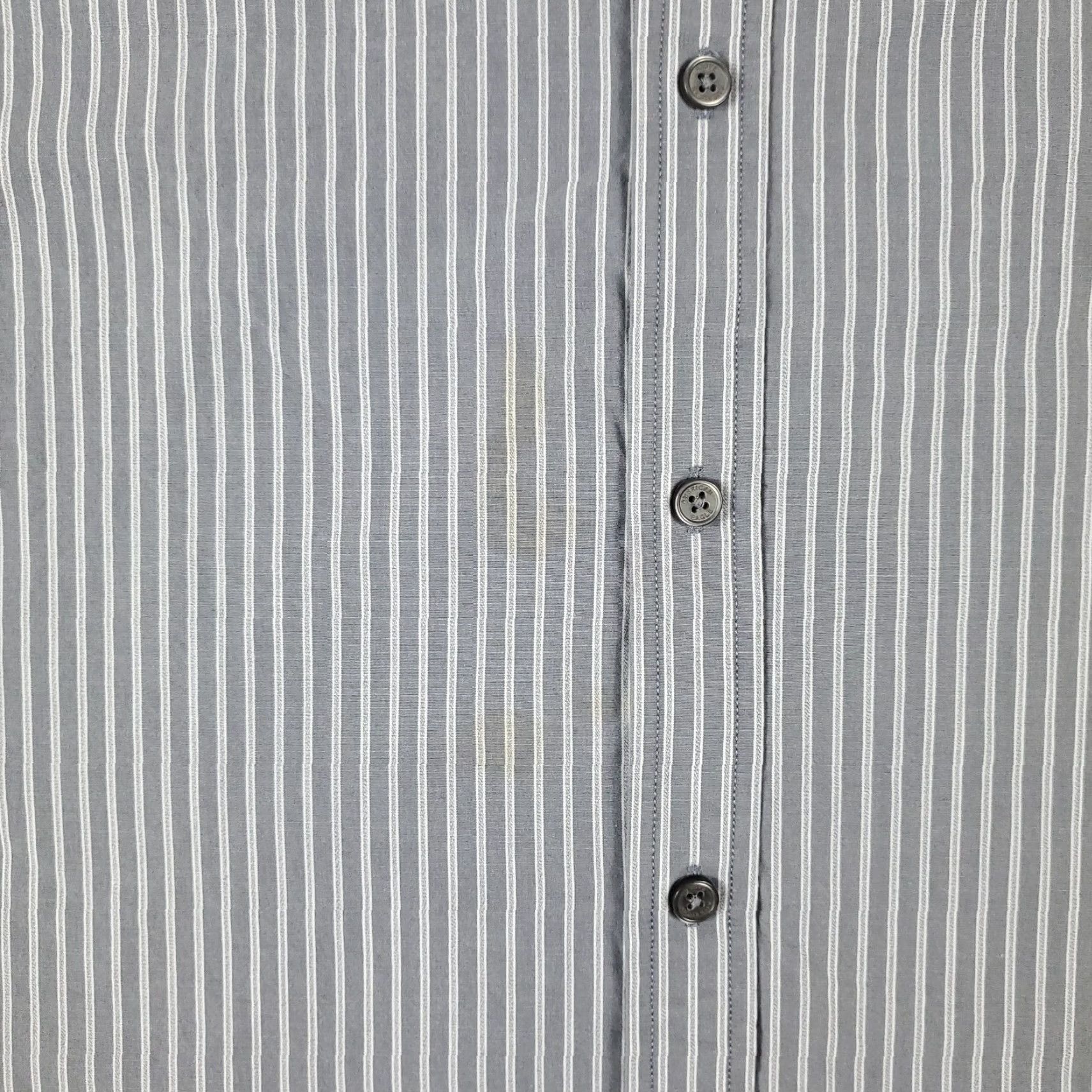 American Eagle Outfitters VINTAGE American Eagle Outfitters Shirt Mens XL Gray Striped Button-Up Long Sleeve Classic Modern Preppy Mens Size US XL / EU 56 / 4 - 3 Thumbnail