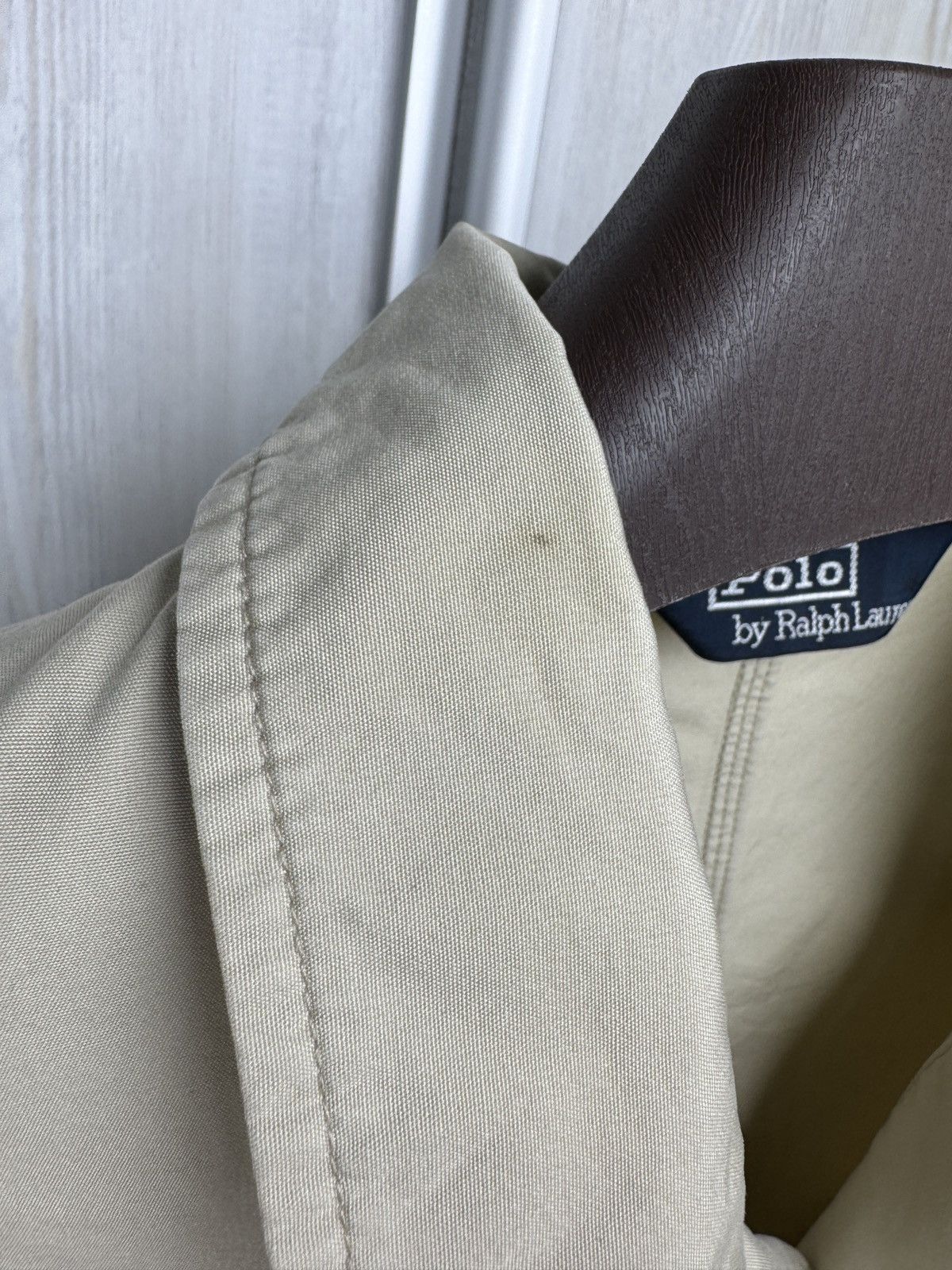 Polo Ralph Lauren Polo Ralph Lauren vintage beige flare sleeves button jacket Size US L / EU 52-54 / 3 - 13 Thumbnail