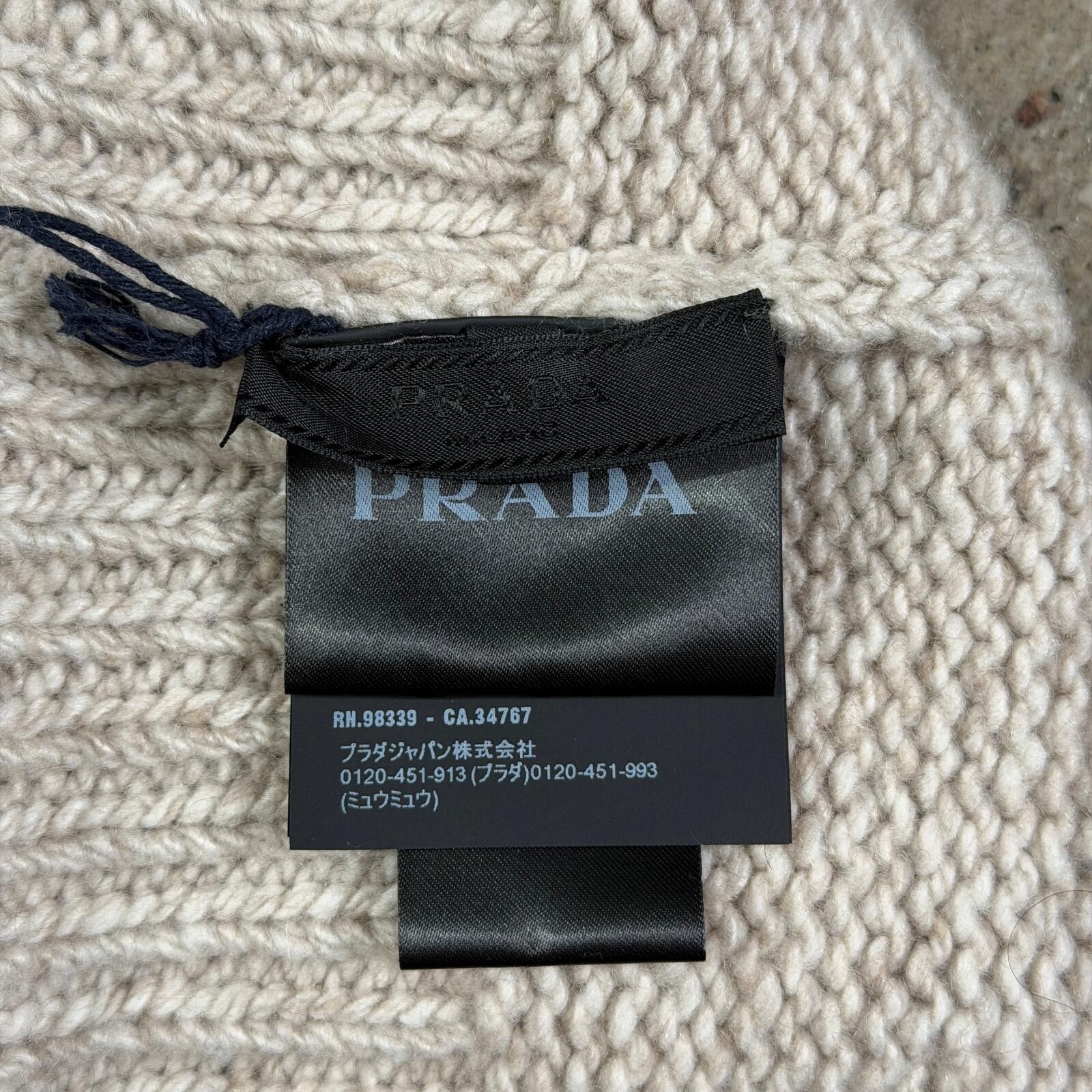 Prada Prada Cashmere Beanie Size ONE SIZE - 5 Thumbnail