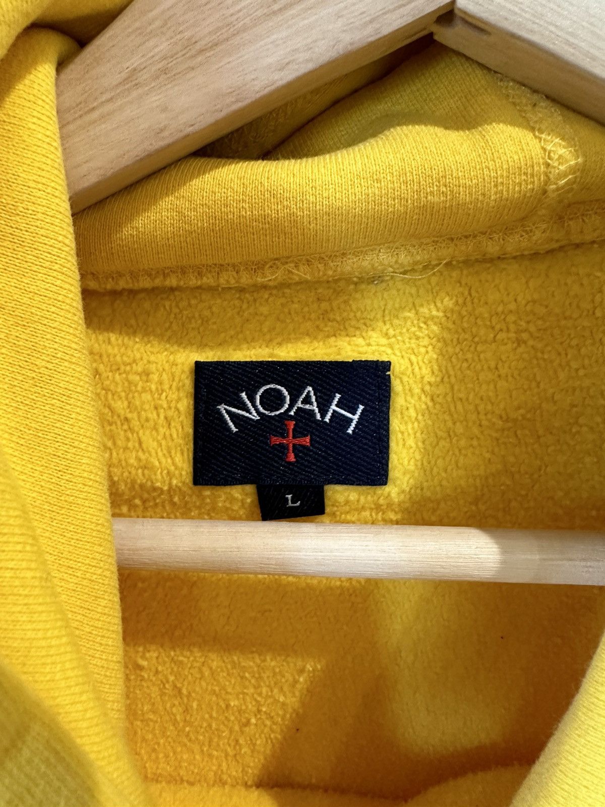 Noah Noah Yellow Hoodie Size US L / EU 52-54 / 3 - 3 Thumbnail