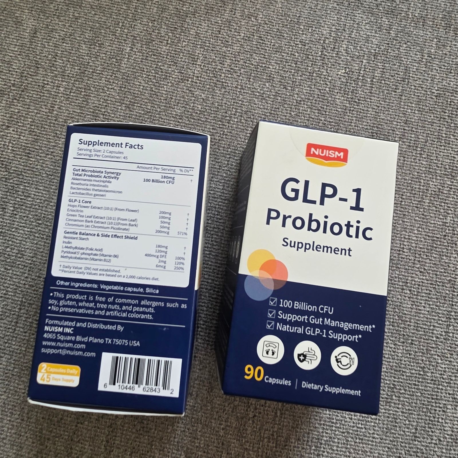 Other NIB Nuism GLP-1 Probiotic Supplement Size ONE SIZE - 3 Thumbnail