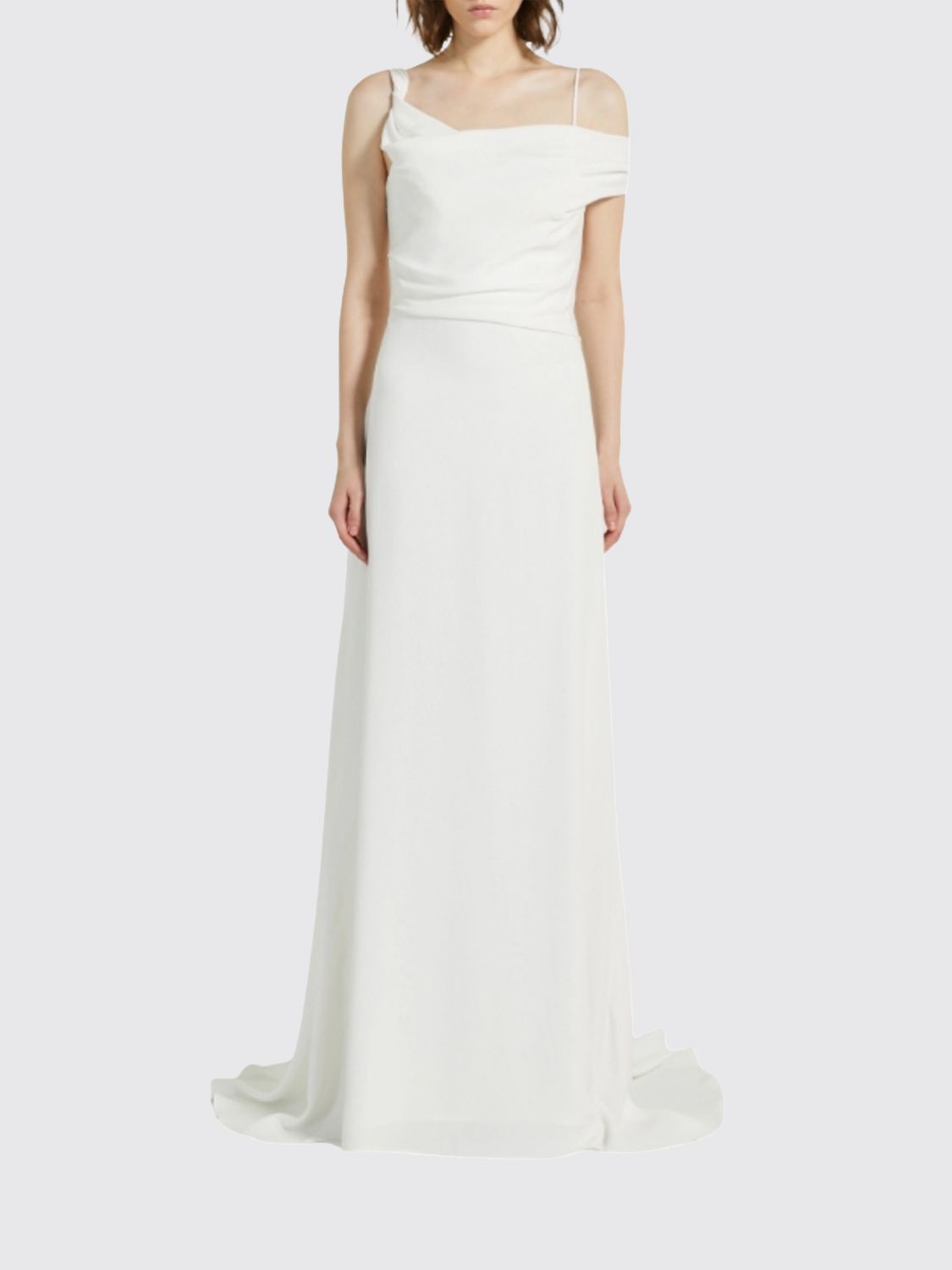 Max Mara Max Mara Dress Woman White Size M / US 6-8 / IT 42-44 - 1 Thumbnail