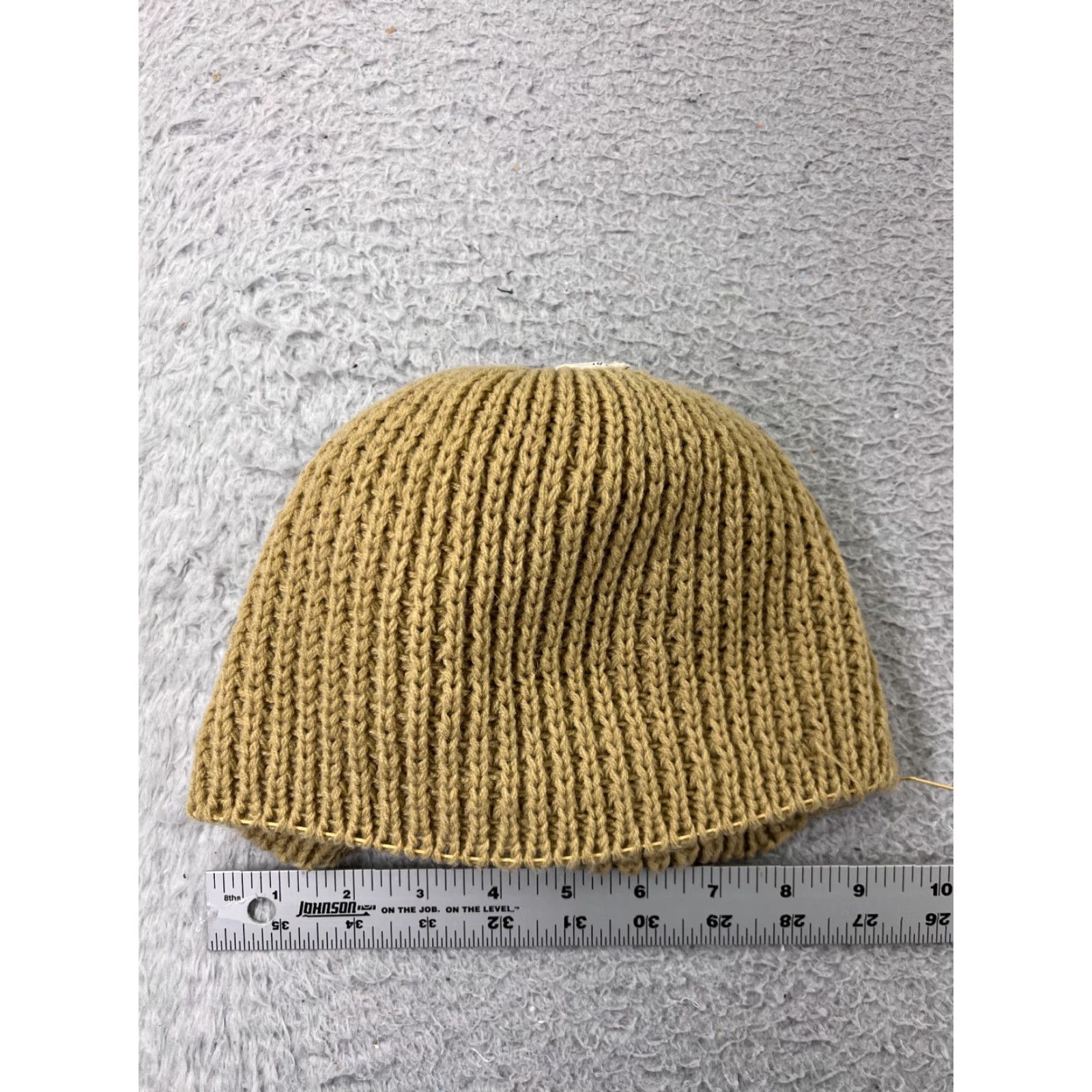 Vintage Betmar Beanie Hats One Size Beige Knit 100% Acrylic Wool-Blend Ski Toque Womens II Size ONE SIZE - 5 Thumbnail