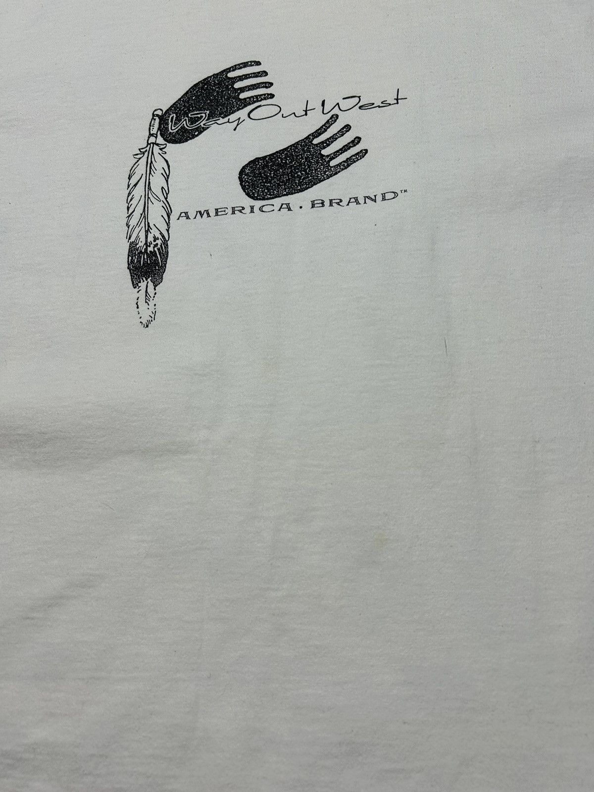 Vintage Rare Vintage 1995 Full Blooded Indians American T-Shirt Size US XL / EU 56 / 4 - 14 Thumbnail