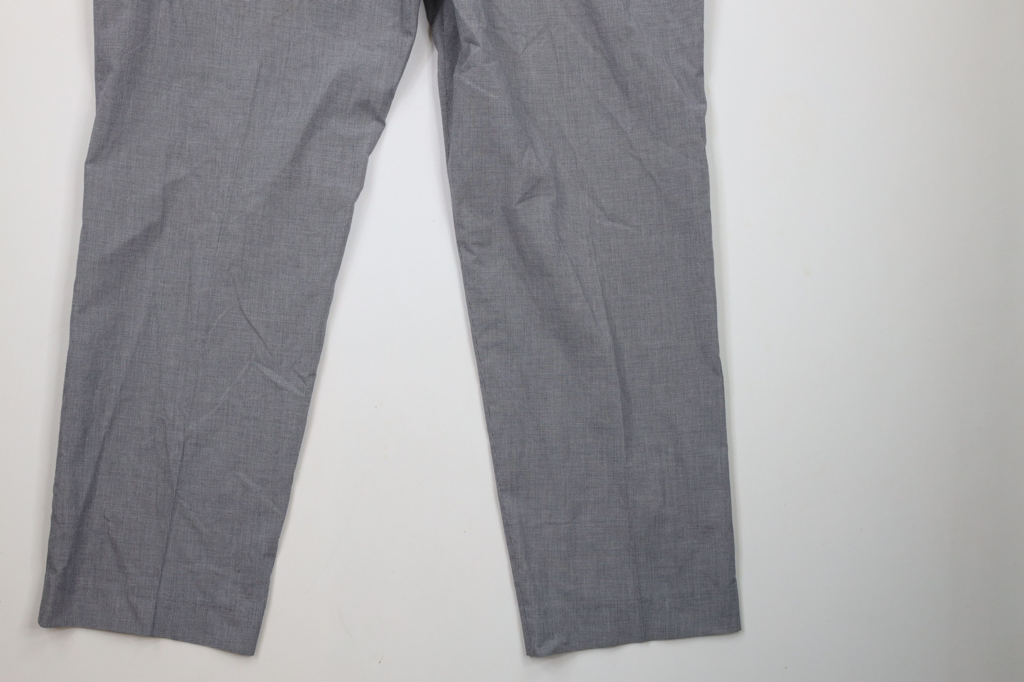 Vintage Vintage 90s Streetwear Wide Leg Chino Pants Houndstooth Size US 36 / EU 52 - 10 Thumbnail