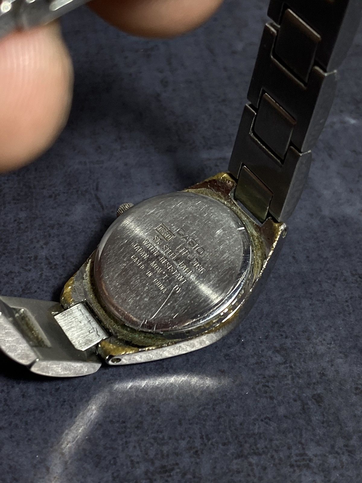 Casio Casio Simple Black Dial Watch, Japanese Brand Size ONE SIZE - 10 Thumbnail