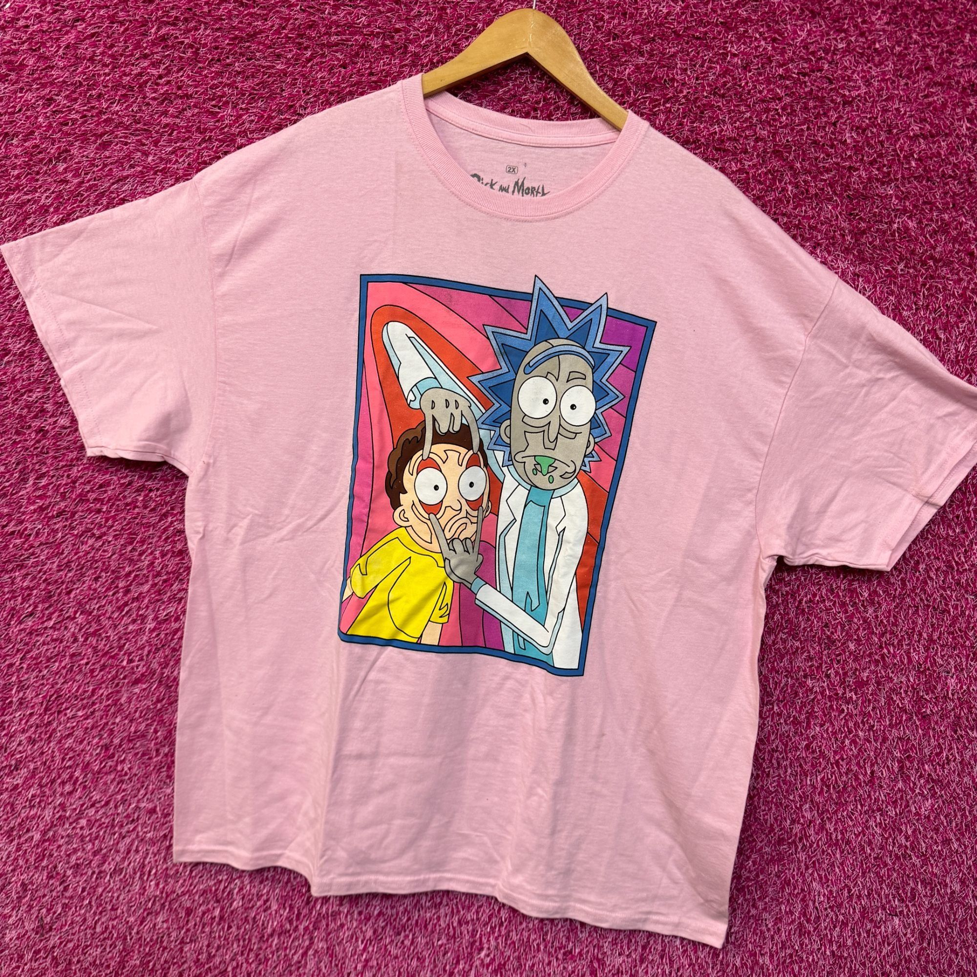 Ripple Junction Rick and Morty Eye Pull T-shirt size 2XL Size US XXL / EU 58 / 5 - 3 Thumbnail