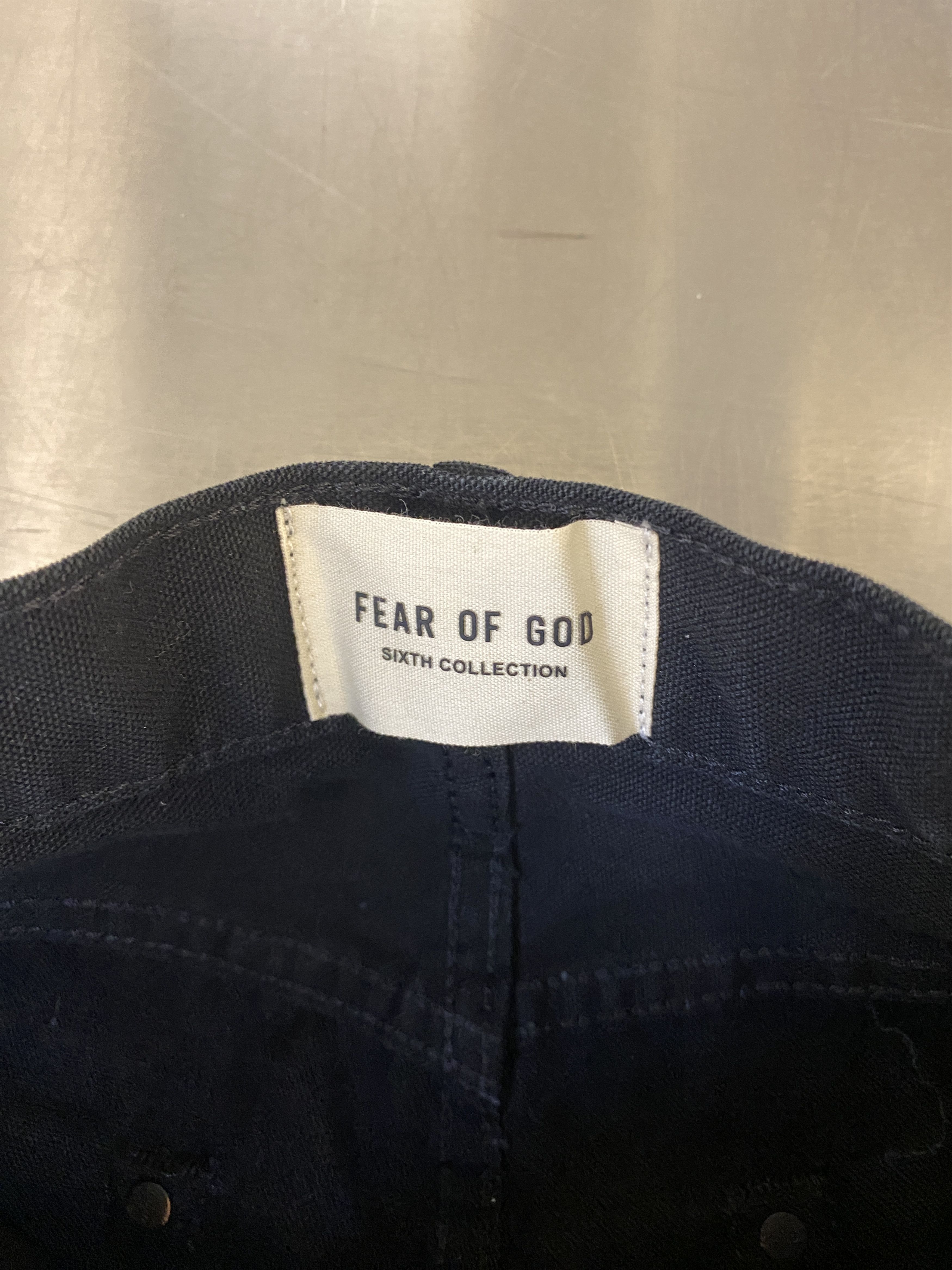 Fear of God NWT FEAR OF GOD BLACK VINTAGE WASH DENIM JEAN Size US 29 - 5 Thumbnail