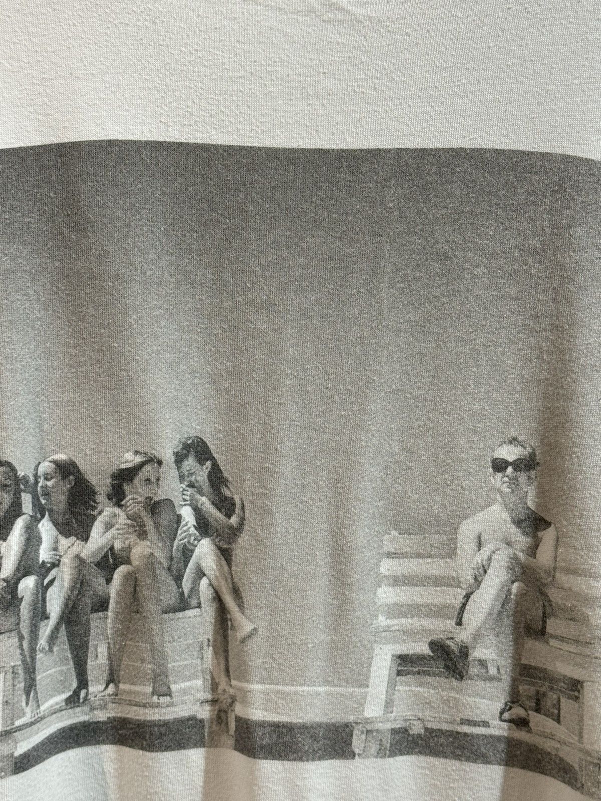 Nanamica Nanamica Photo Tee Lonsgleeve White Tee Size XS / US 0-2 / IT 36-38 - 6 Thumbnail
