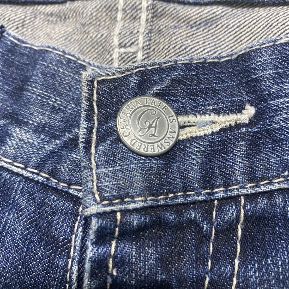 GOSTAR DE FUGA CavariA Denim Oiled Stained Flare Jeans Size US 32 / EU 48 - 21 Thumbnail