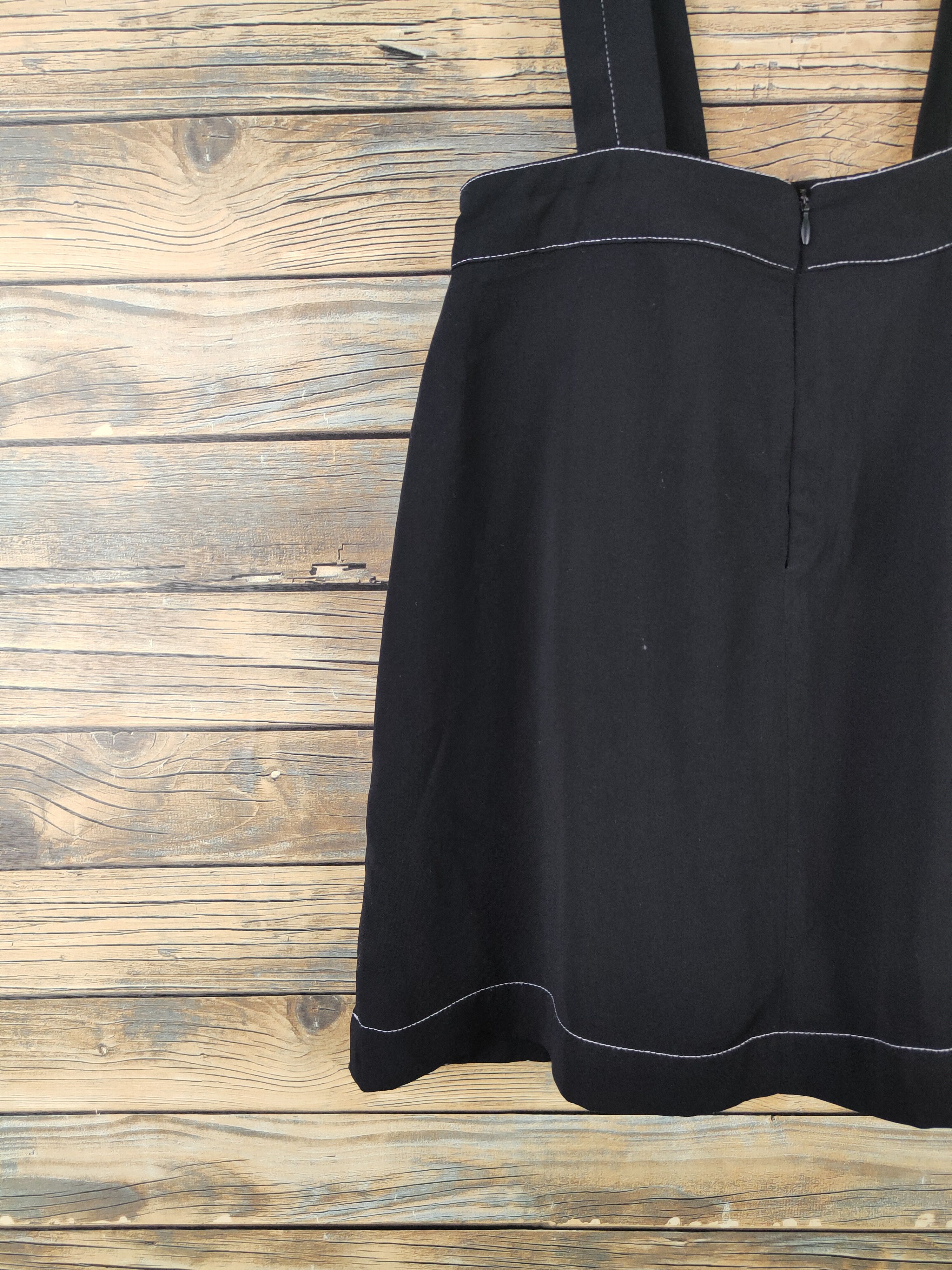 Vintage × Zara Zara Black Skirt Jumpsuits (Avant Garde Fashion Design) Size 26" / US 2 / IT 38 - 13 Thumbnail