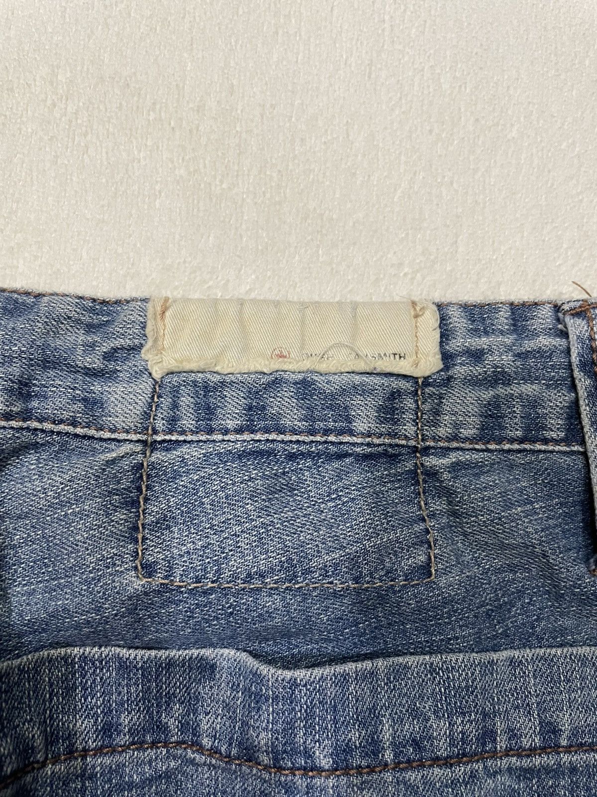 Japanese Brand Vintage Touch JeanSmith Sick Big Pocket Straight Cut Jeans Size US 32 / EU 48 - 23 Thumbnail
