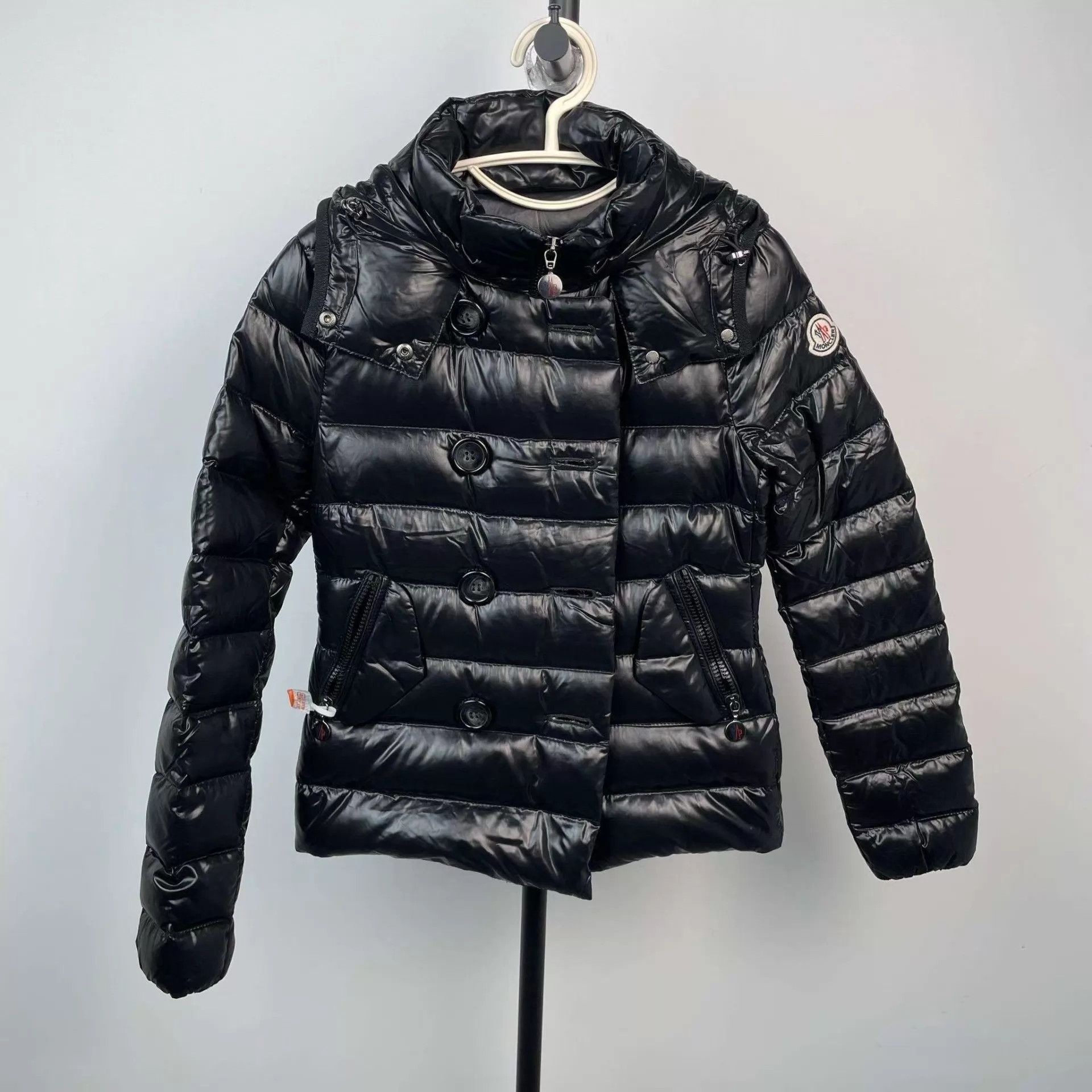 Moncler Moncler 95 New Black Women's 00 Puffer Jacket Size XXS / US 00 / IT 34 - 1 Thumbnail