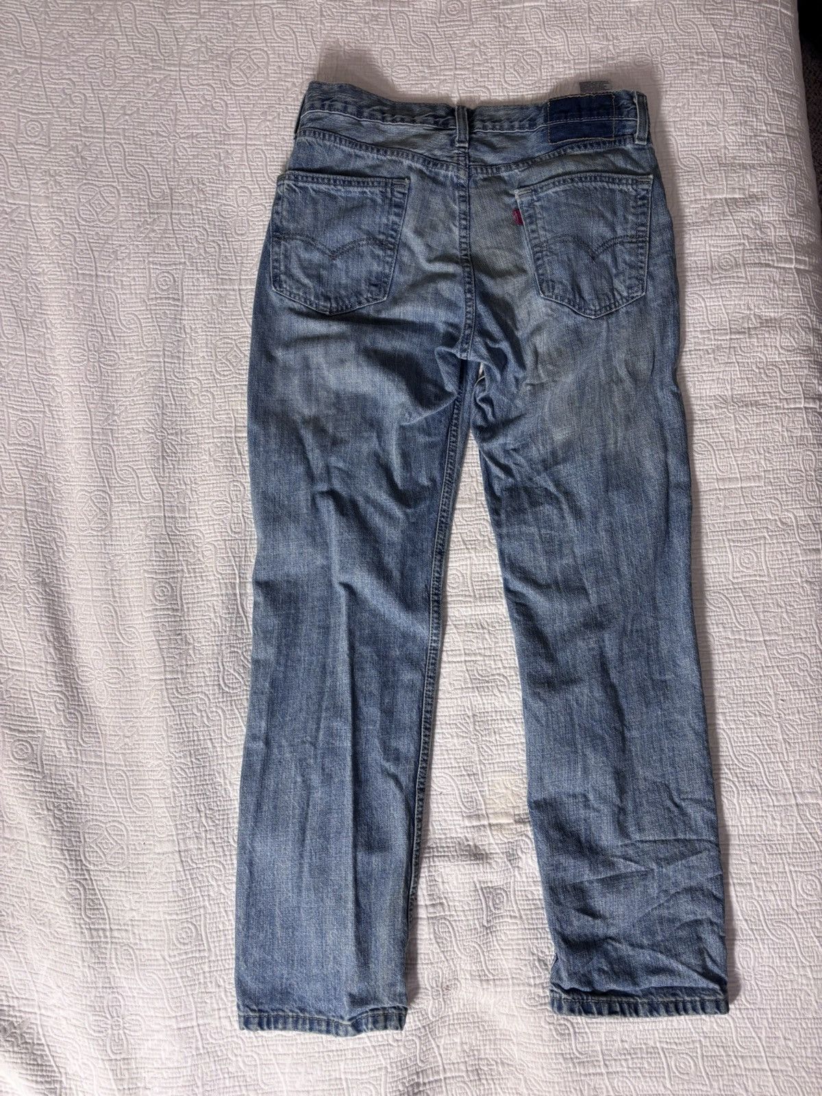 Levi's Levis Straight Jeans Size US 30 / EU 46 - 2 Thumbnail