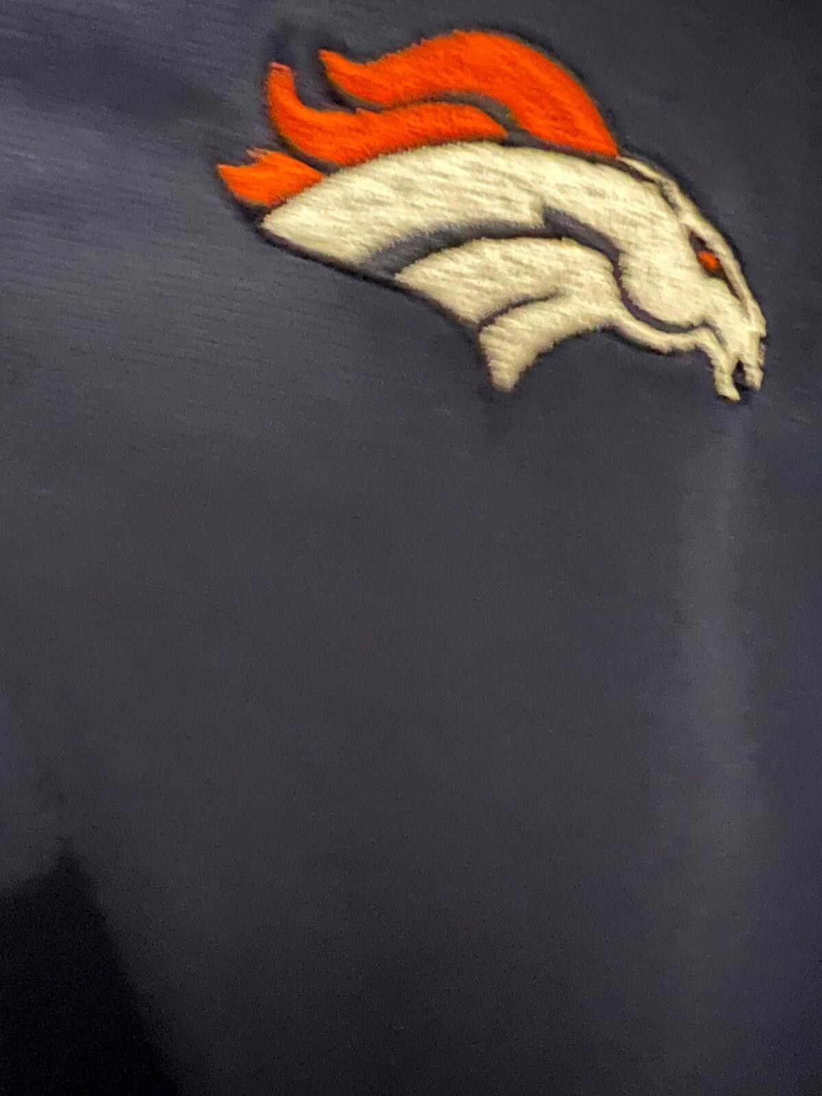 NFL Denver Broncos Polo Shirt Men's M Blue/Orange Football NFL Size ONE SIZE - 3 Thumbnail