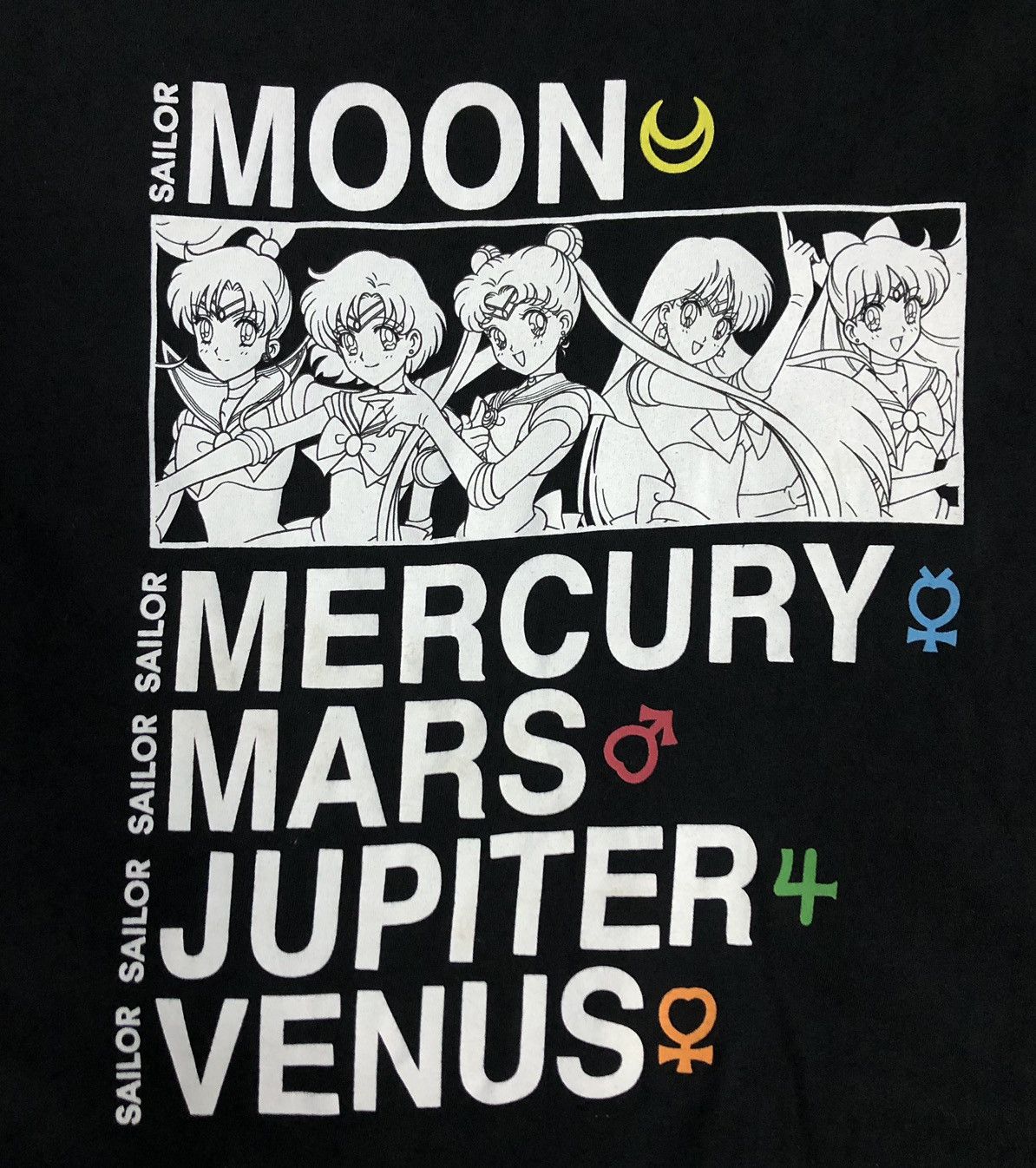 Anime Toei Animation Naoko Takeuchi Sailor Moon T-Shirt Size US M / EU 48-50 / 2 - 3 Thumbnail