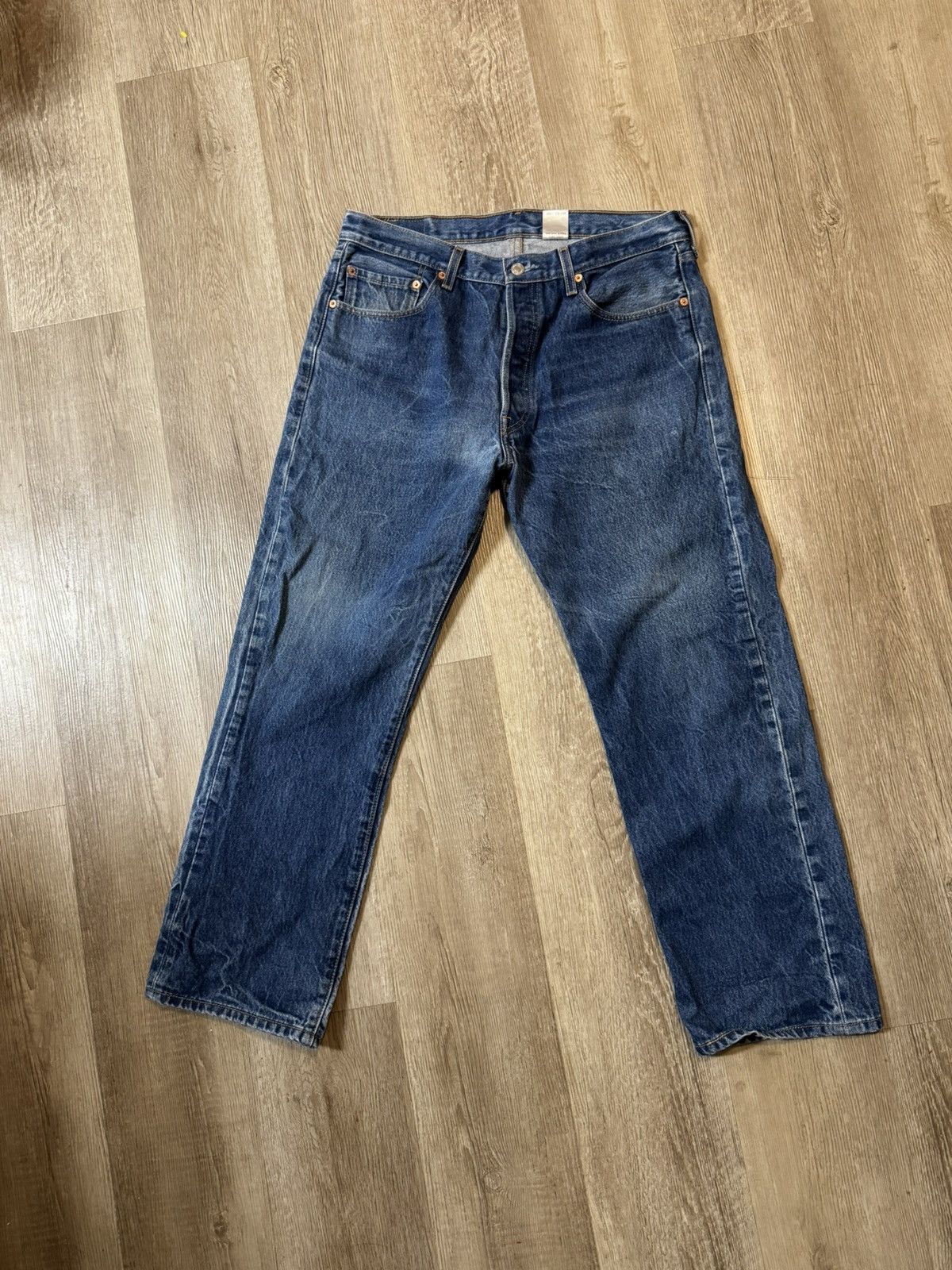 Levi's Vintage 90s Levi's 501xx Stone Wash Size US 36 / EU 52 - 1 Thumbnail
