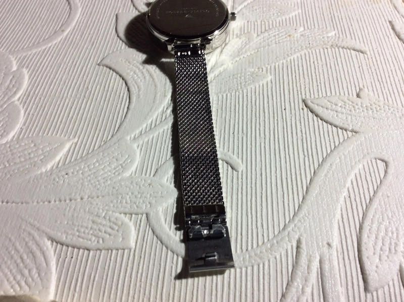 Designer Olivia silver ladies dial mesh stainless steel watch Size ONE SIZE - 11 Thumbnail