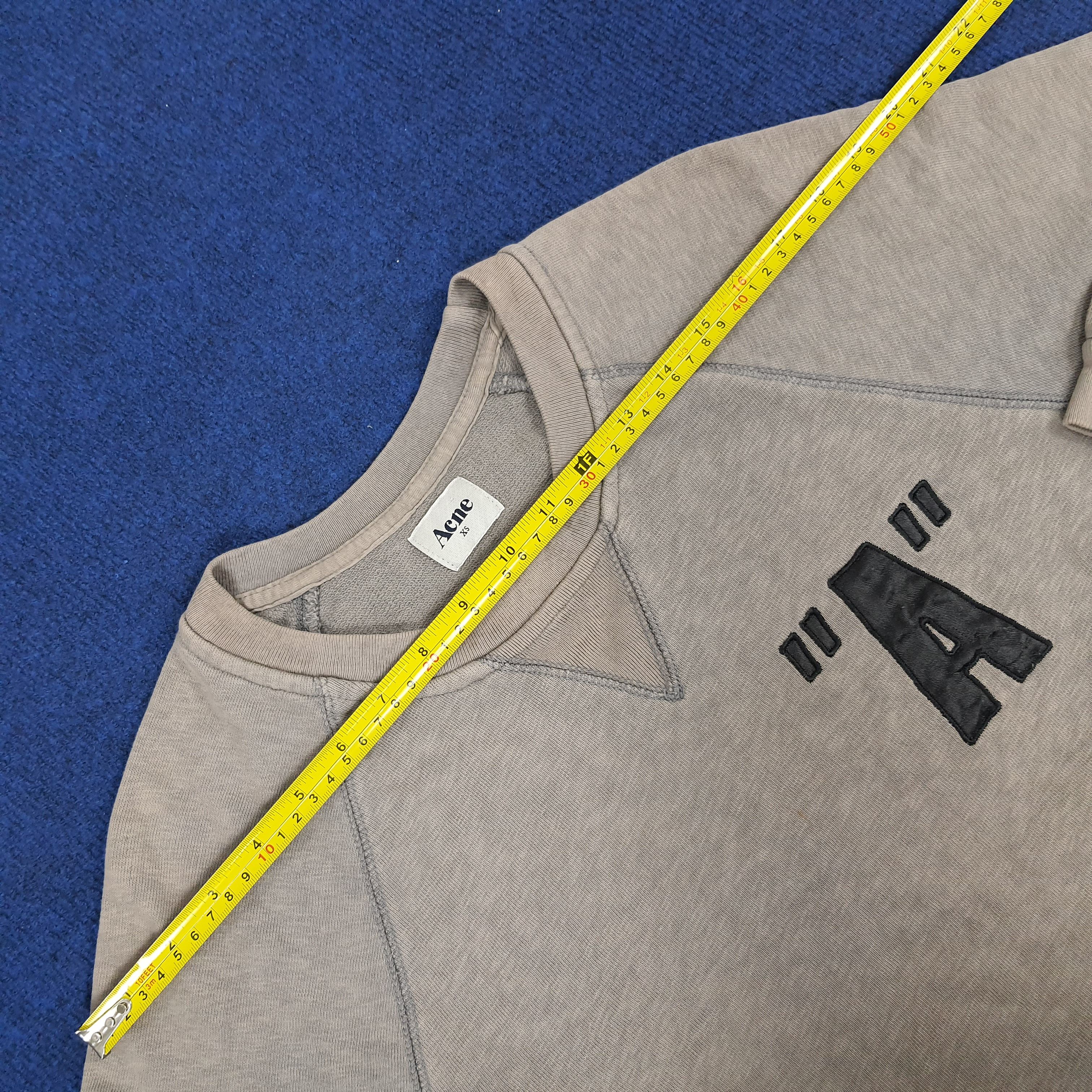 Acne Studios × Vintage Vintage Acne Studio "A" Sweatshirt Size US M / EU 48-50 / 2 - 10 Thumbnail