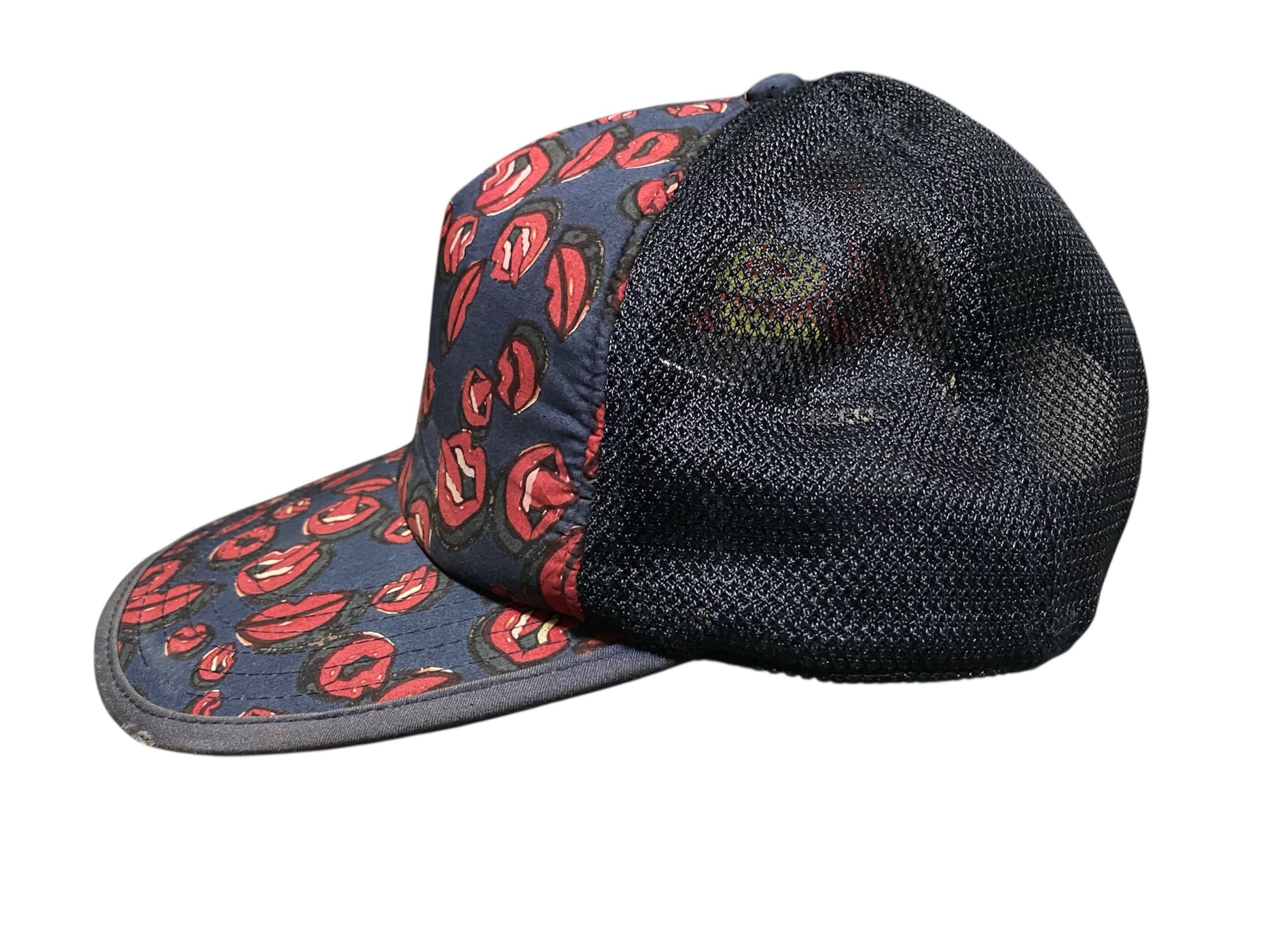 Jun Takahashi RARE Archive Jun Takahashi Undercover Fullprint Lips Trucker Size ONE SIZE - 5 Thumbnail