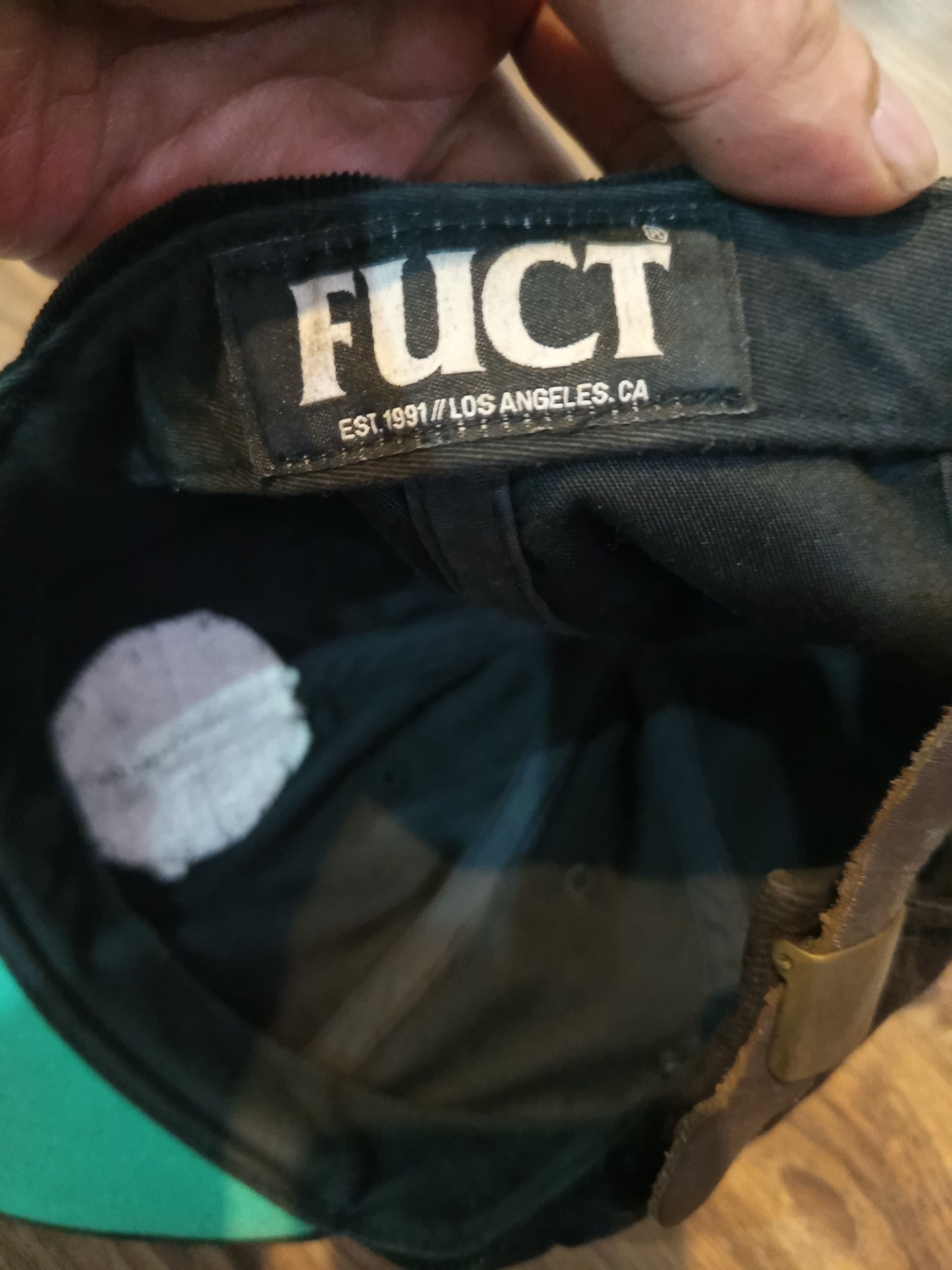FUCT FUCT Pair A Dice Corduroy Strapback Cap Leather Strap Size ONE SIZE - 7 Thumbnail