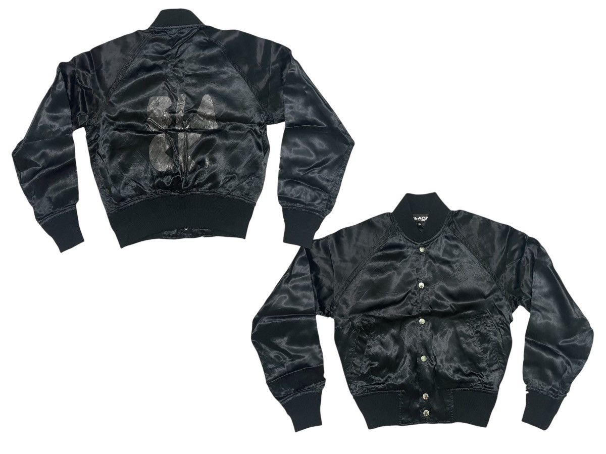 Comme des Garcons AD2013 COMME DES GARCONS BOMBER JACKET BLACK Size US XS / EU 42 / 0 - 1 Thumbnail