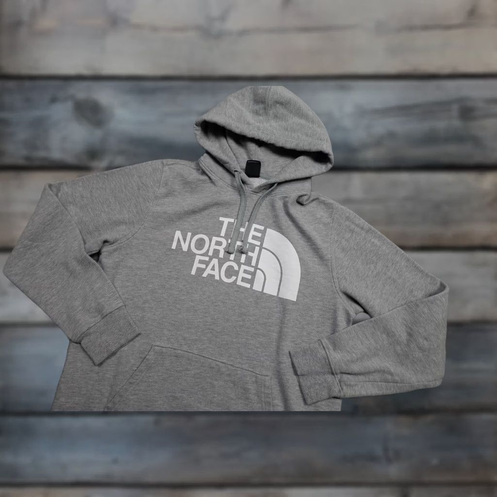The North Face The North Face Sweatshirt Men Medium Gray Fleece Hoodie Graphic Print Pullover Outdoor Hiking Size US M / EU 48-50 / 2 - 1 Thumbnail