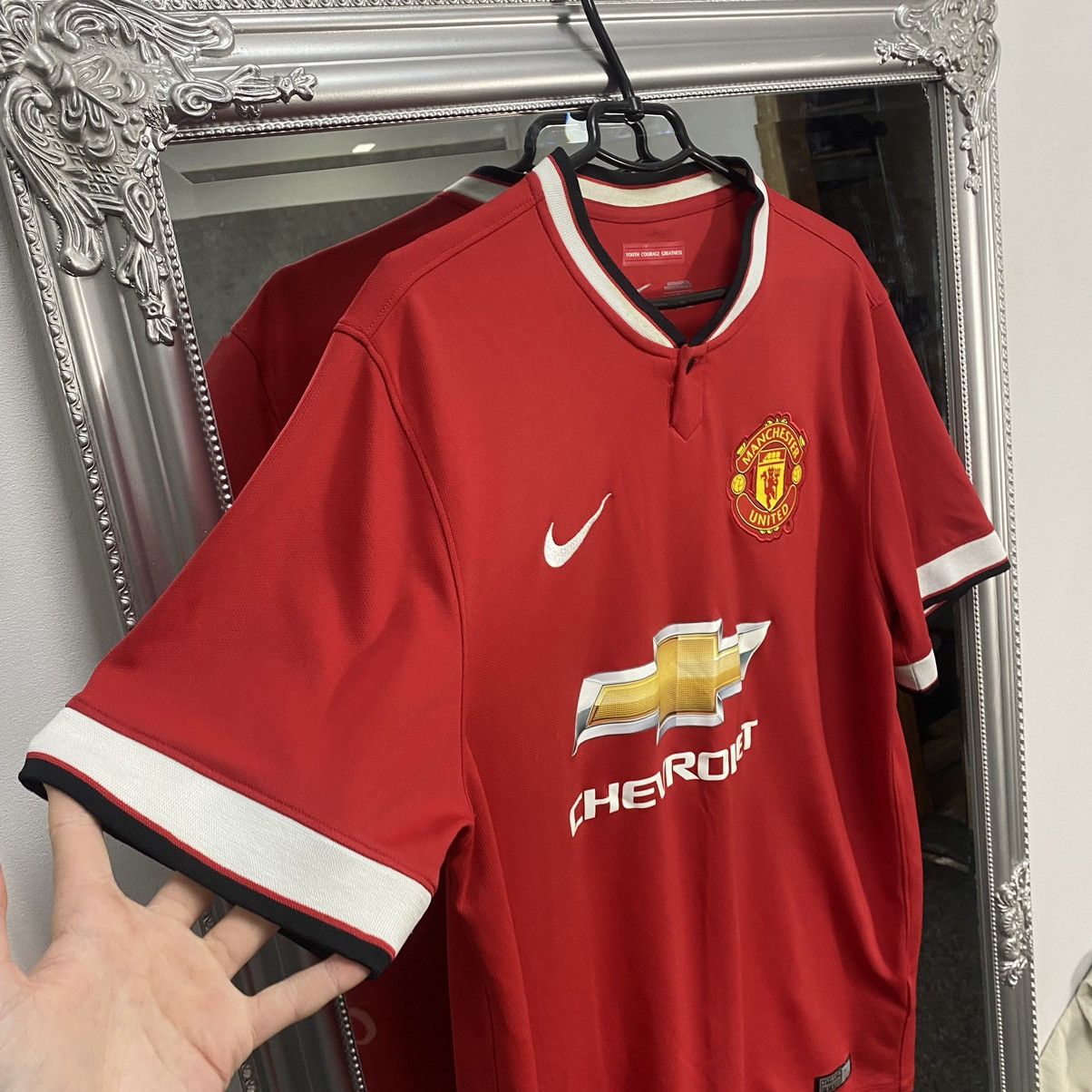 Nike Manchester United Football Shirt Nike Size US L / EU 52-54 / 3 - 6 Thumbnail