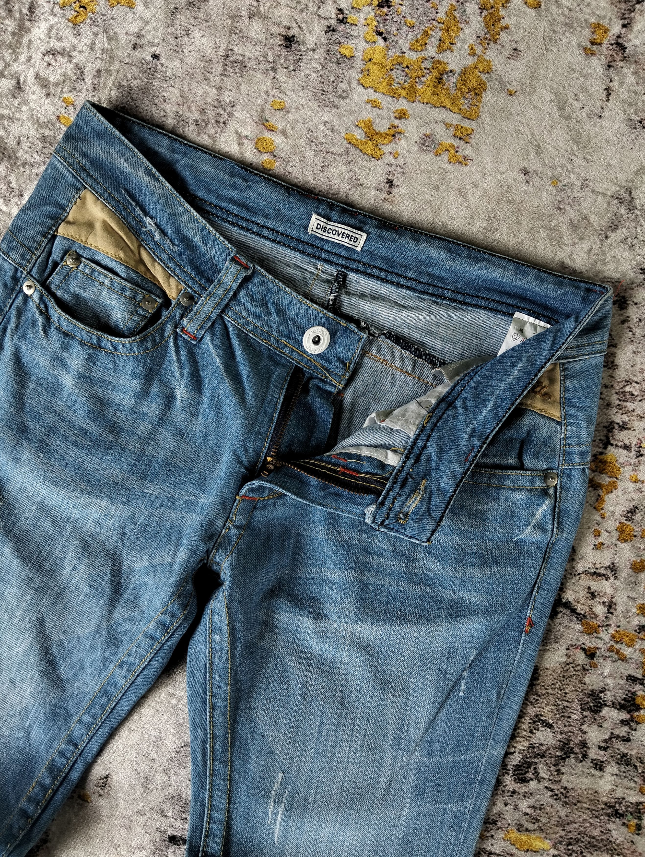 Tornado Mart Y2K Discovered Bell Bottom Flared Low Rise Jeans Size US 29 - 8 Thumbnail