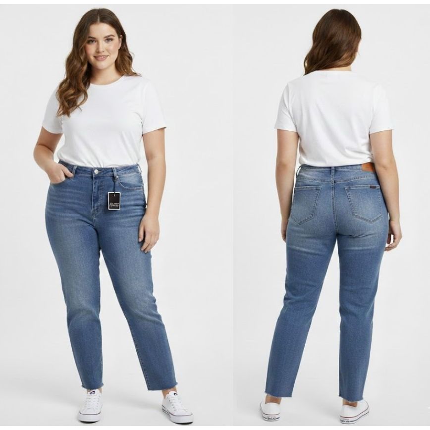 Nanette Lepore ✨Sz 16 Nanette Lepore HW Gramercy Women's light blue skinny Size 38" / US 16 / IT 52 - 1 Thumbnail