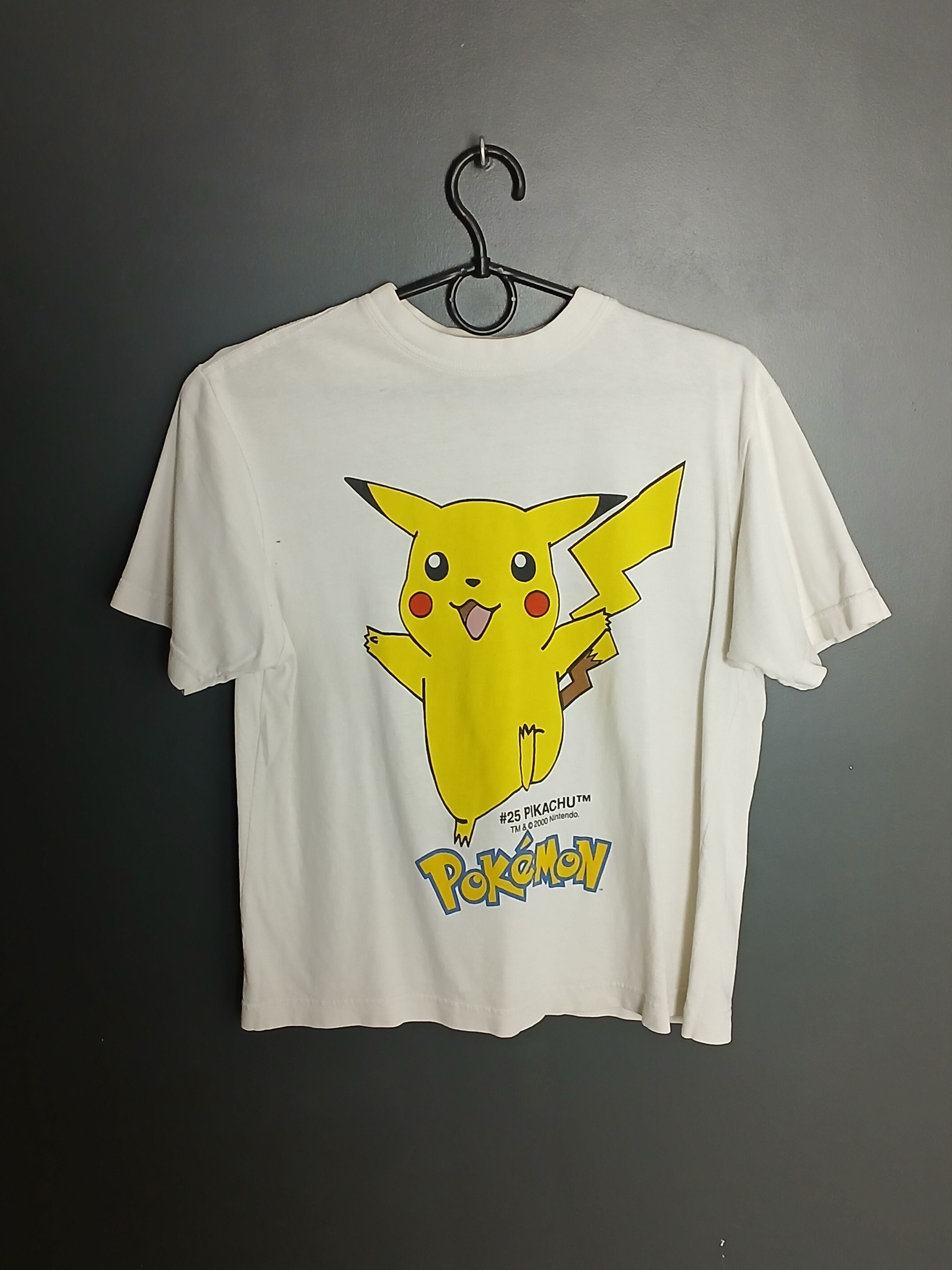 Nintendo × Vintage Vintage 2000 Nintendo Pokemon Pikachu T-Shirt Size US XS / EU 42 / 0 - 1 Thumbnail